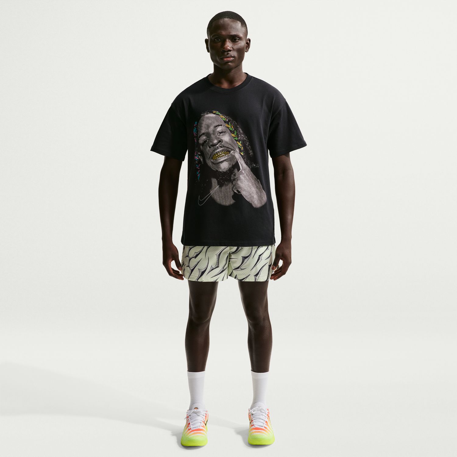 Nike Ja Basketball Tee Black - Pánské - Triko Nike - Černé - IH5078-045 - Velikost: 3XL