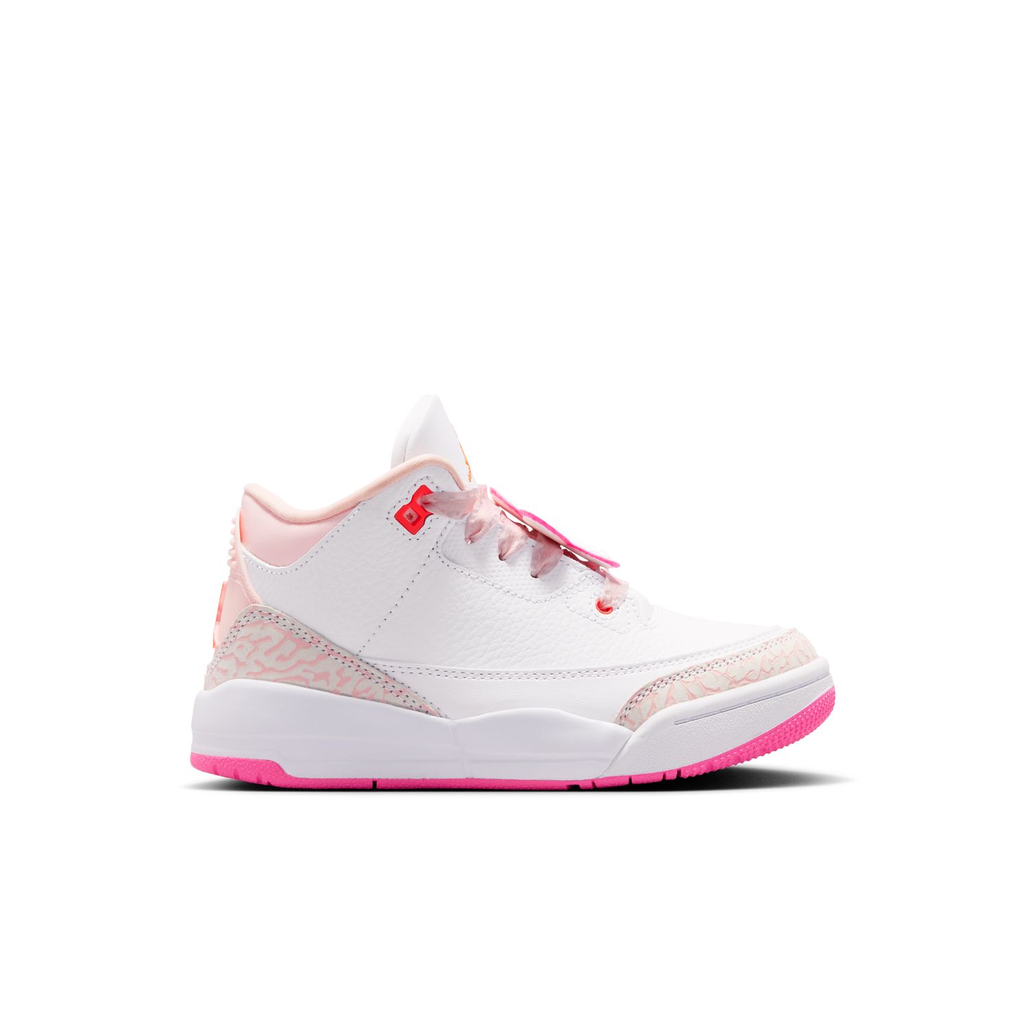 Levně Air Jordan 3 Retro "Spring Flowers" (PS) - Dětské - Tenisky Jordan - Bílé - II0597-600