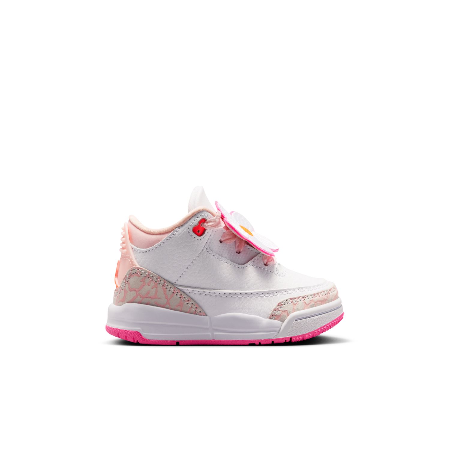 Levně Air Jordan 3 Retro "Spring Flowers" (TD) - Dětské - Tenisky Jordan - Bílé - II0598-600