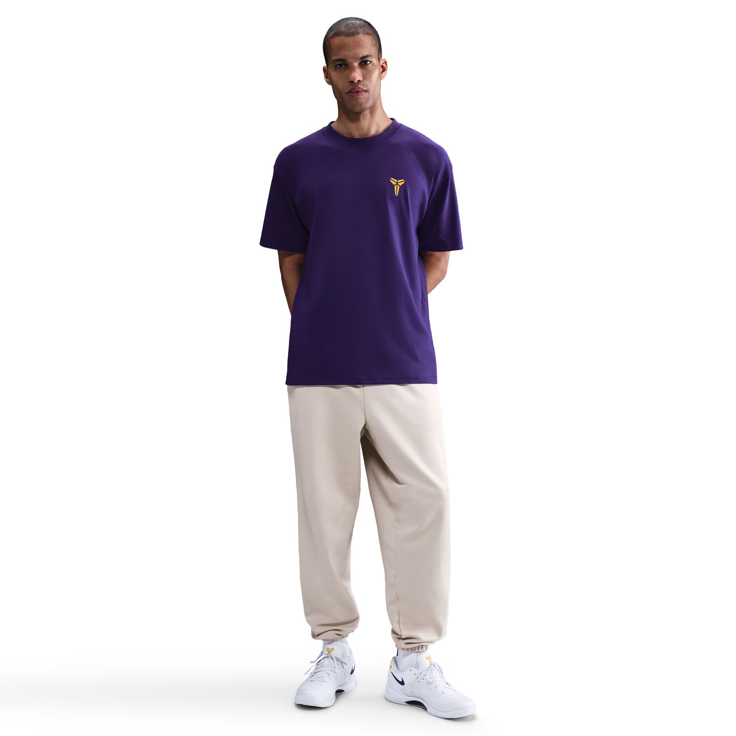 Nike Kobe Dri-FIT Basketball M90 Tee Court Purple - Pánské - Triko Nike - Fialové - IM0314-504 - Velikost: L
