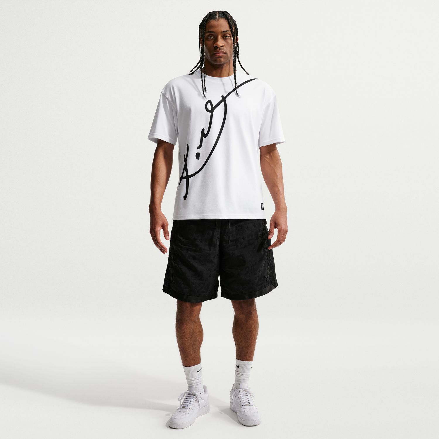 Nike Kobe Dri-FIT Signature Basketball Tee White - Pánské - Triko Nike - Bílé - IM0320-101 - Velikost: S