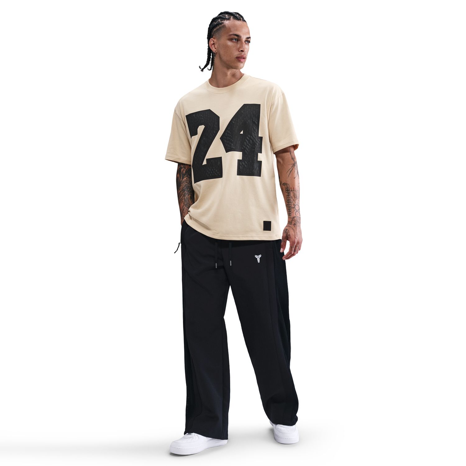 Nike Kobe Dri-FIT Basketball Tee Sanddrift - Pánské - Triko Nike - Bílé - IM0564-126 - Velikost: S