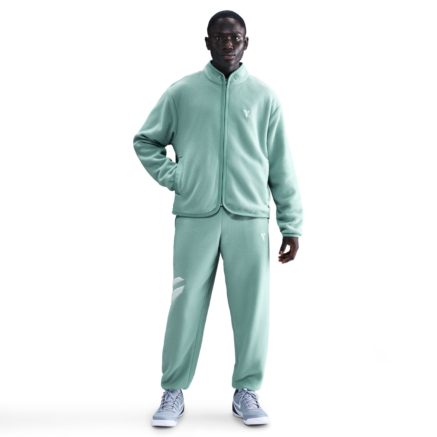 Nike Kobe Winterized Basketball Jacket Cannon - Pánské - Bunda Nike - Zelené - IM4864-017 - Velikost: 2XL