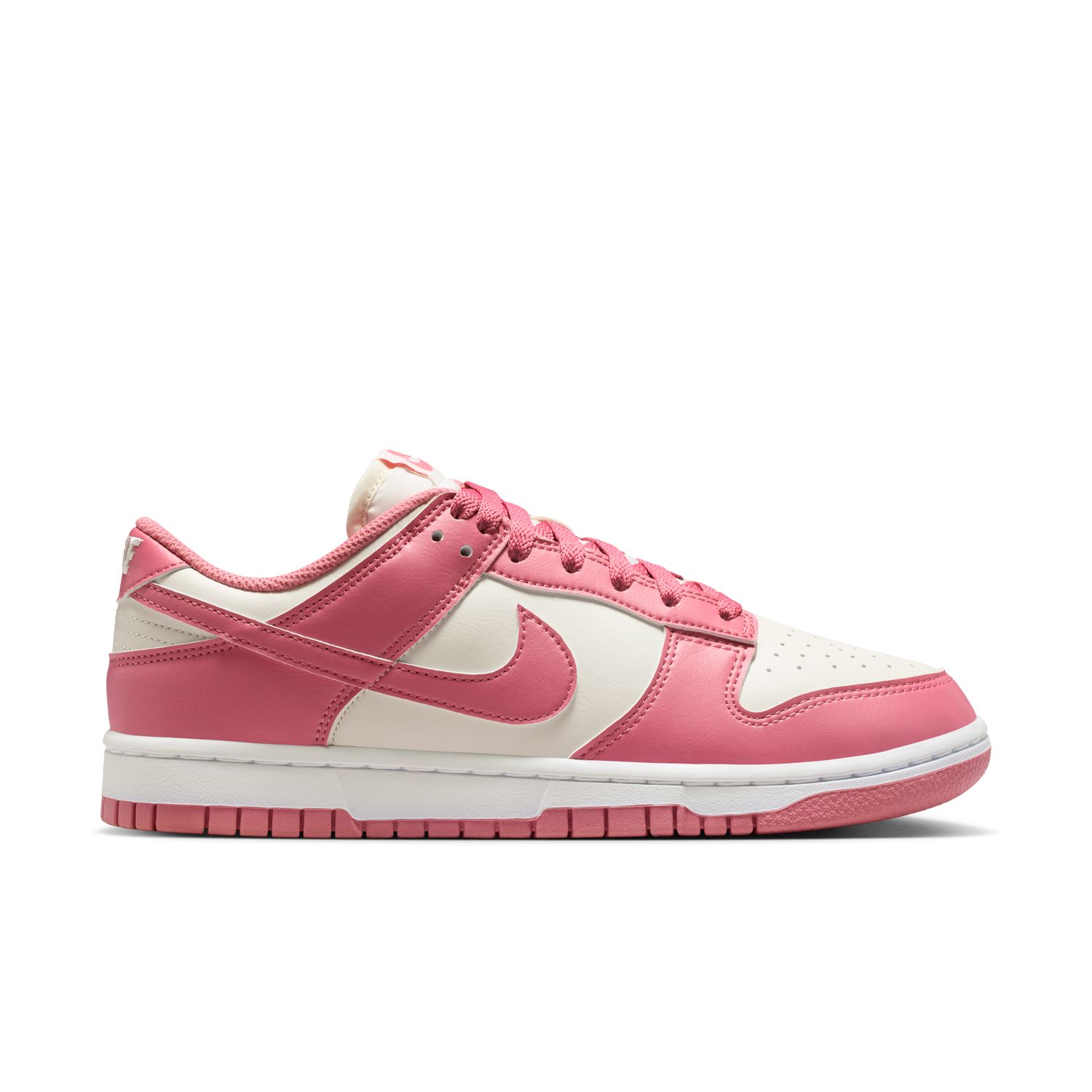 Levně Nike Dunk Low "Sail Peony" Wmns - Dámské - Tenisky Nike - Bílé - IM6572-104