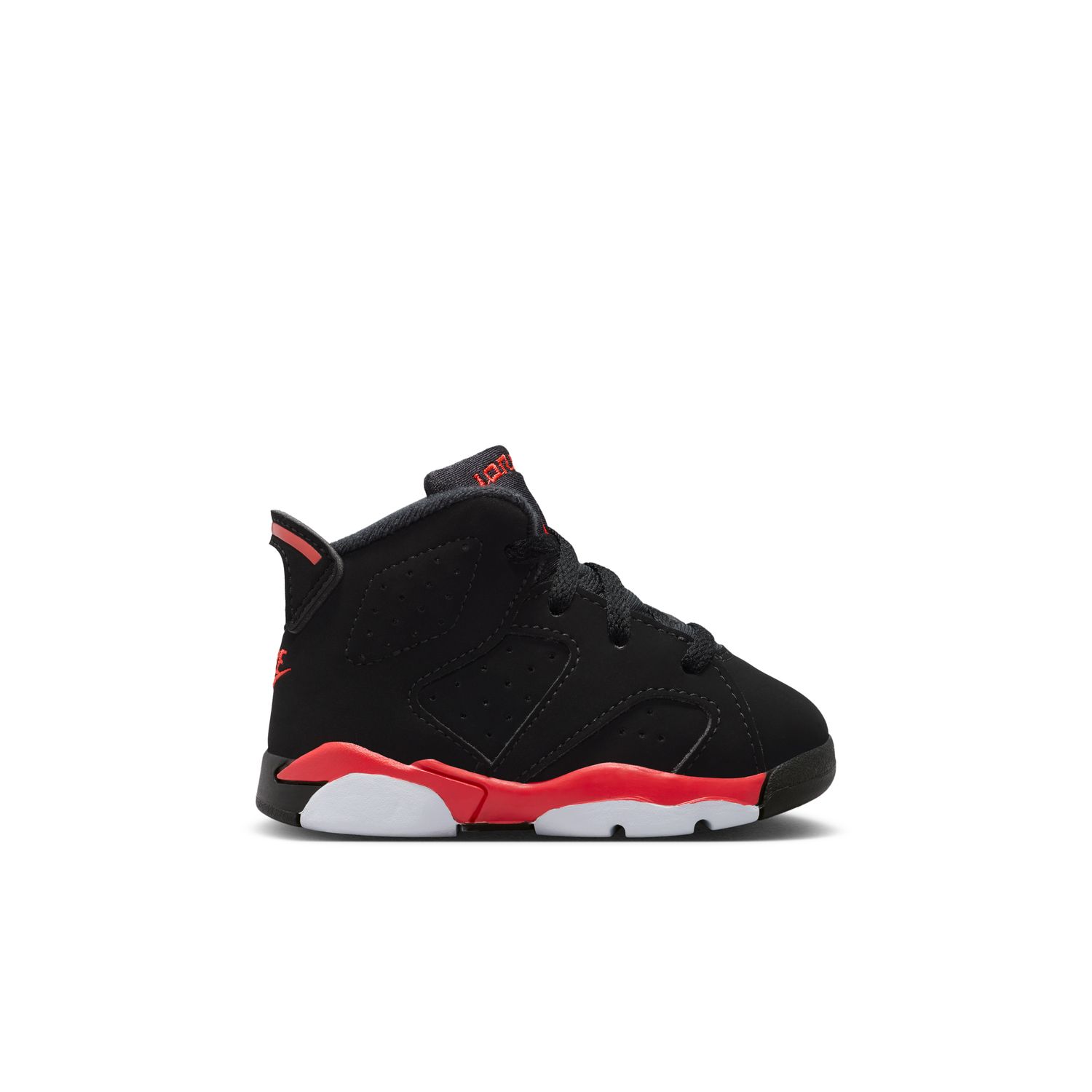 Air Jordan 6 Retro "Infrared Salesman" (TD) - Dětské - Tenisky Jordan - Černé - IQ1280-001 - Velikost: 26
