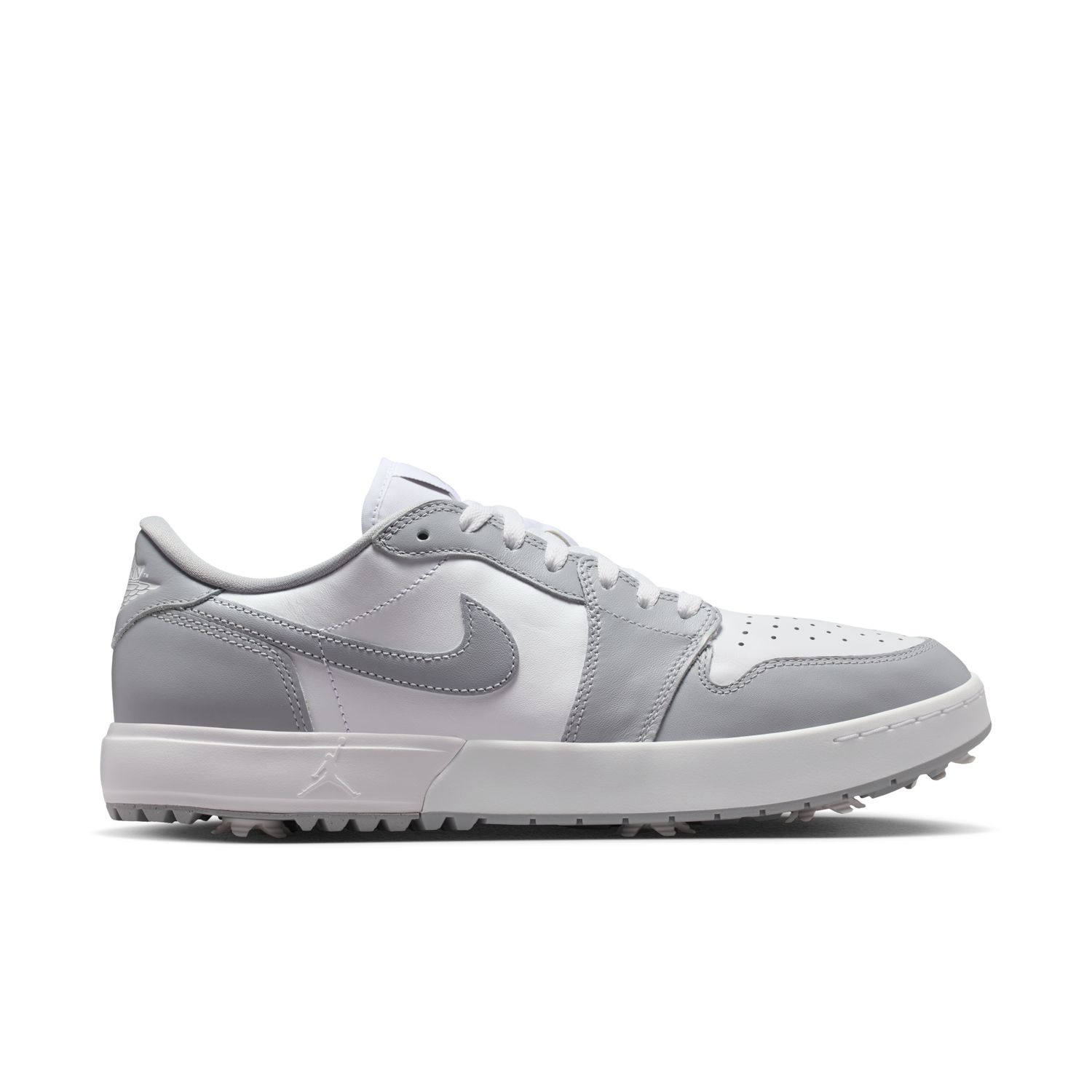 Levně Air Jordan 1 Low G Spiked "Wolf Grey" - Pánské - Tenisky Jordan - Šedé - IQ3417-001