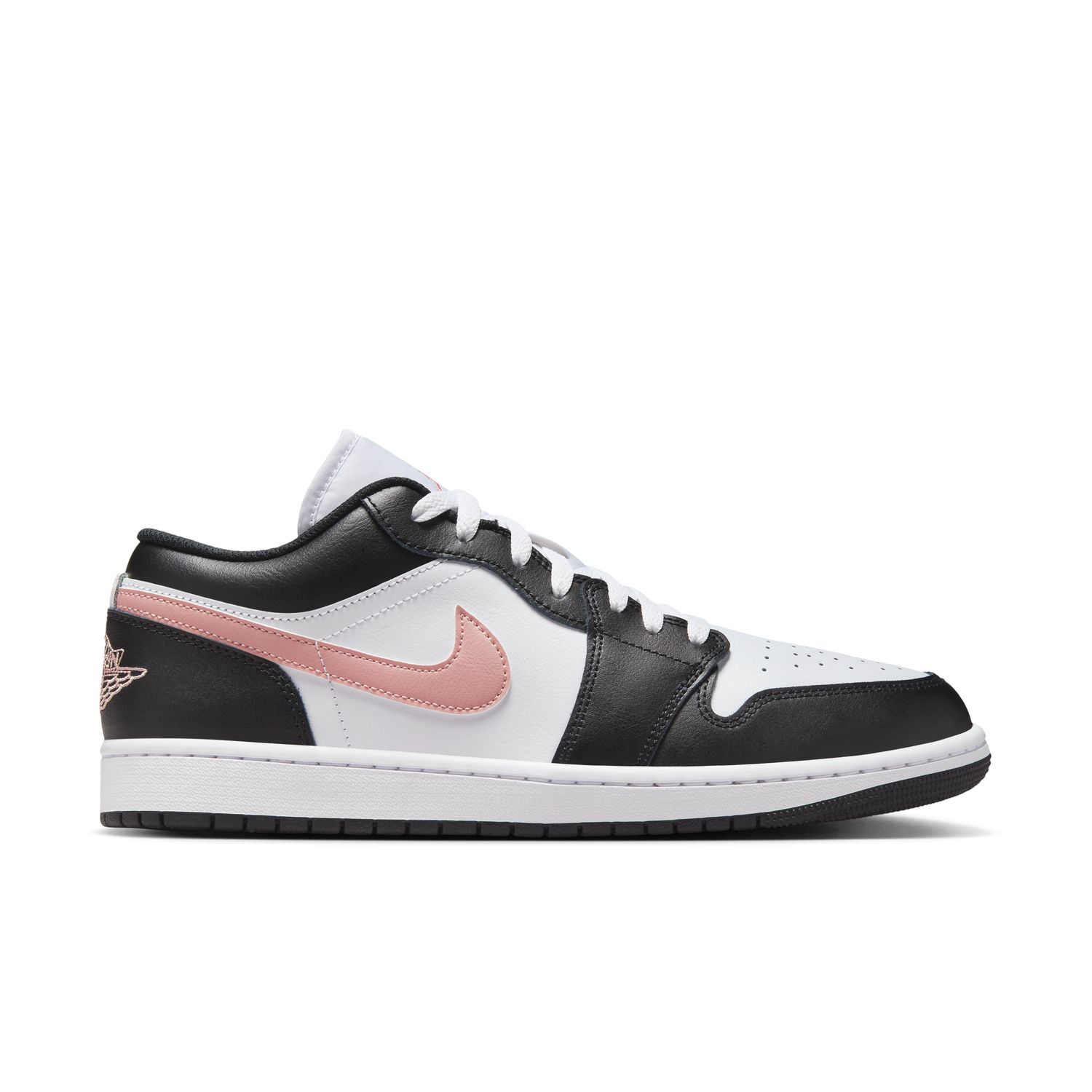 Levně Air Jordan 1 Low "Rust Pink" - Pánské - Tenisky Jordan - Bílé - 553558-165