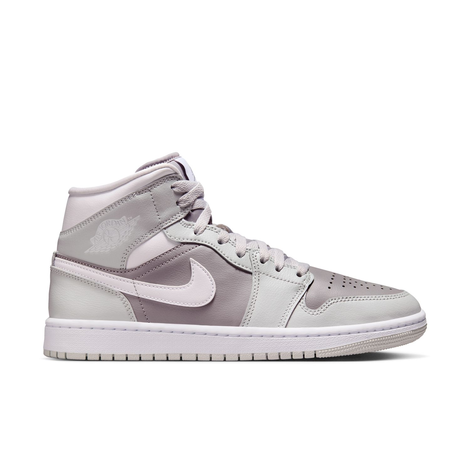 Levně Air Jordan 1 Mid "Photon Dust Atmosphere Grey" Wmns - Dámské - Tenisky Jordan - Šedé - BQ6472-008