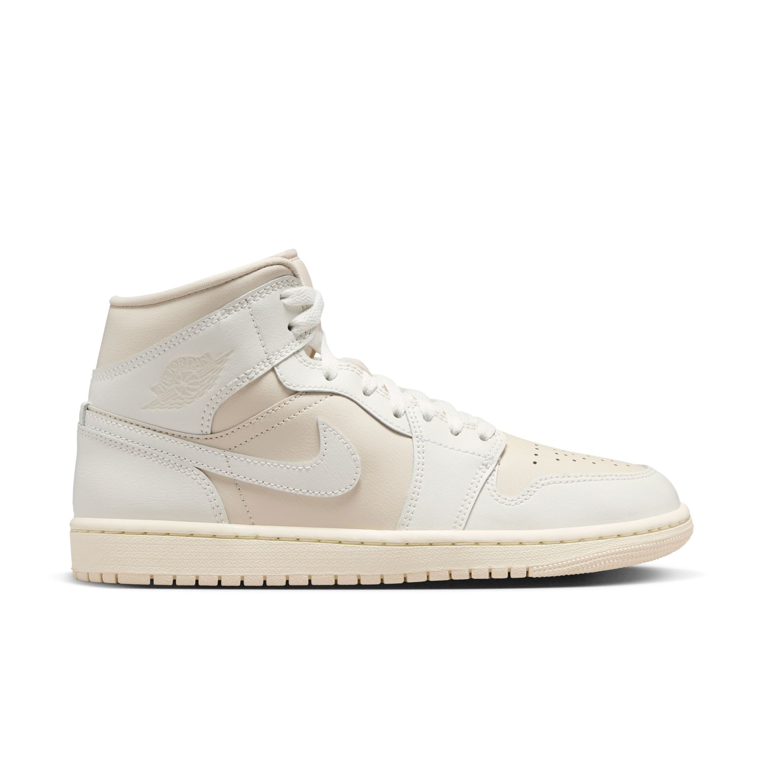 Levně Air Jordan 1 Mid "Legend Light Brown" Wmns - Dámské - Tenisky Jordan - Hnědé - BQ6472-201