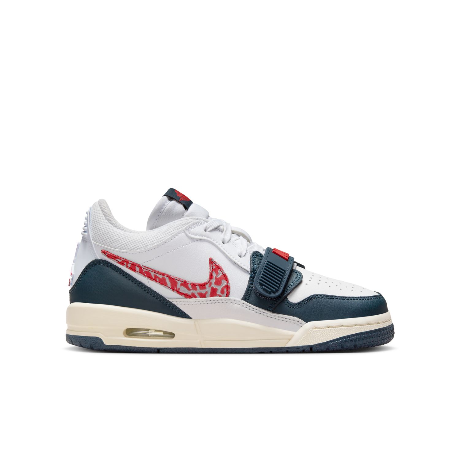 Air Jordan Legacy 312 Low "White Armory Navy" (GS) - Dětské - Tenisky Jordan - Bílé - CD9054-146 - Velikost: 39