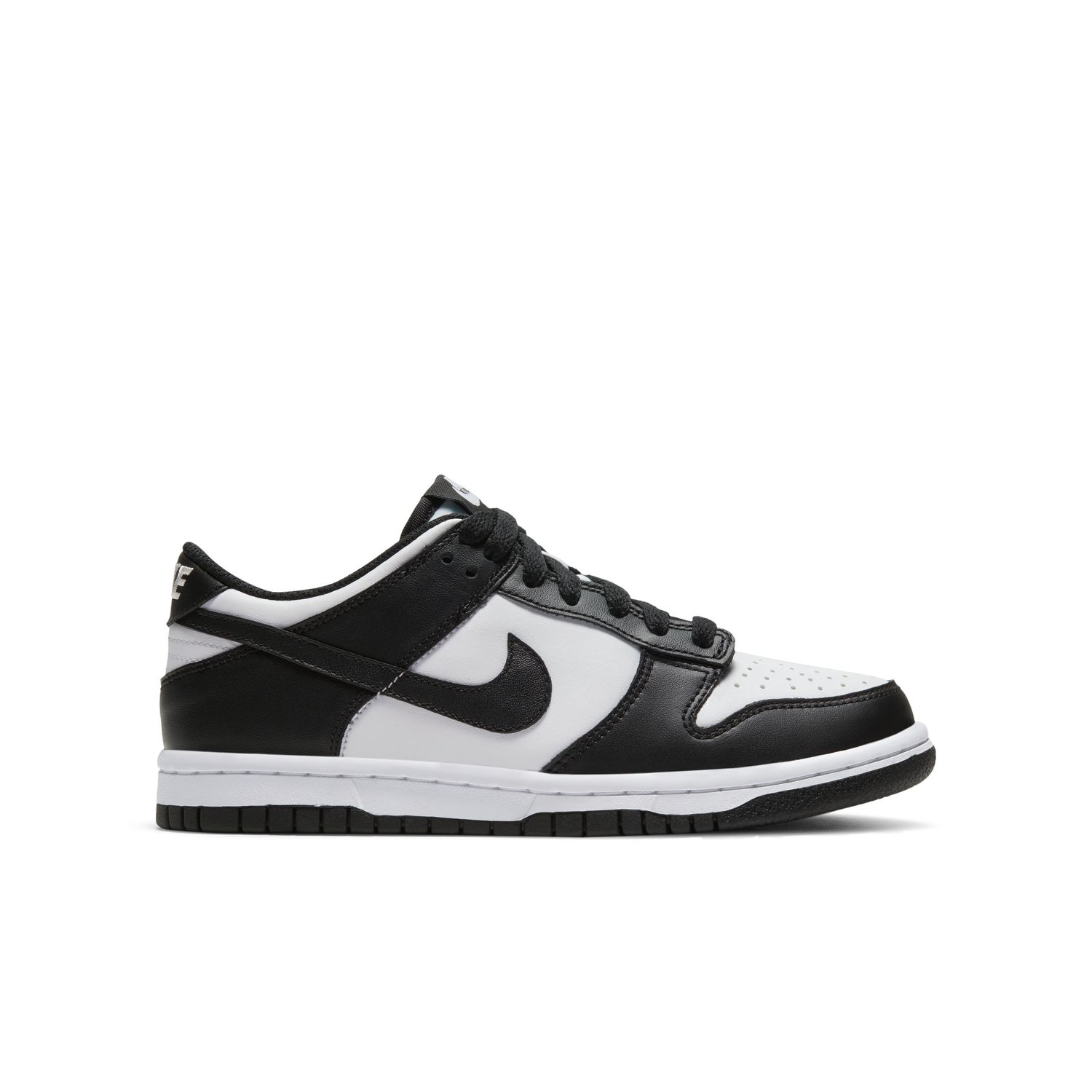 Nike Dunk Low "Panda" (GS) - Dětské - Tenisky Nike - Bílé - CW1590-100 - Velikost: 36