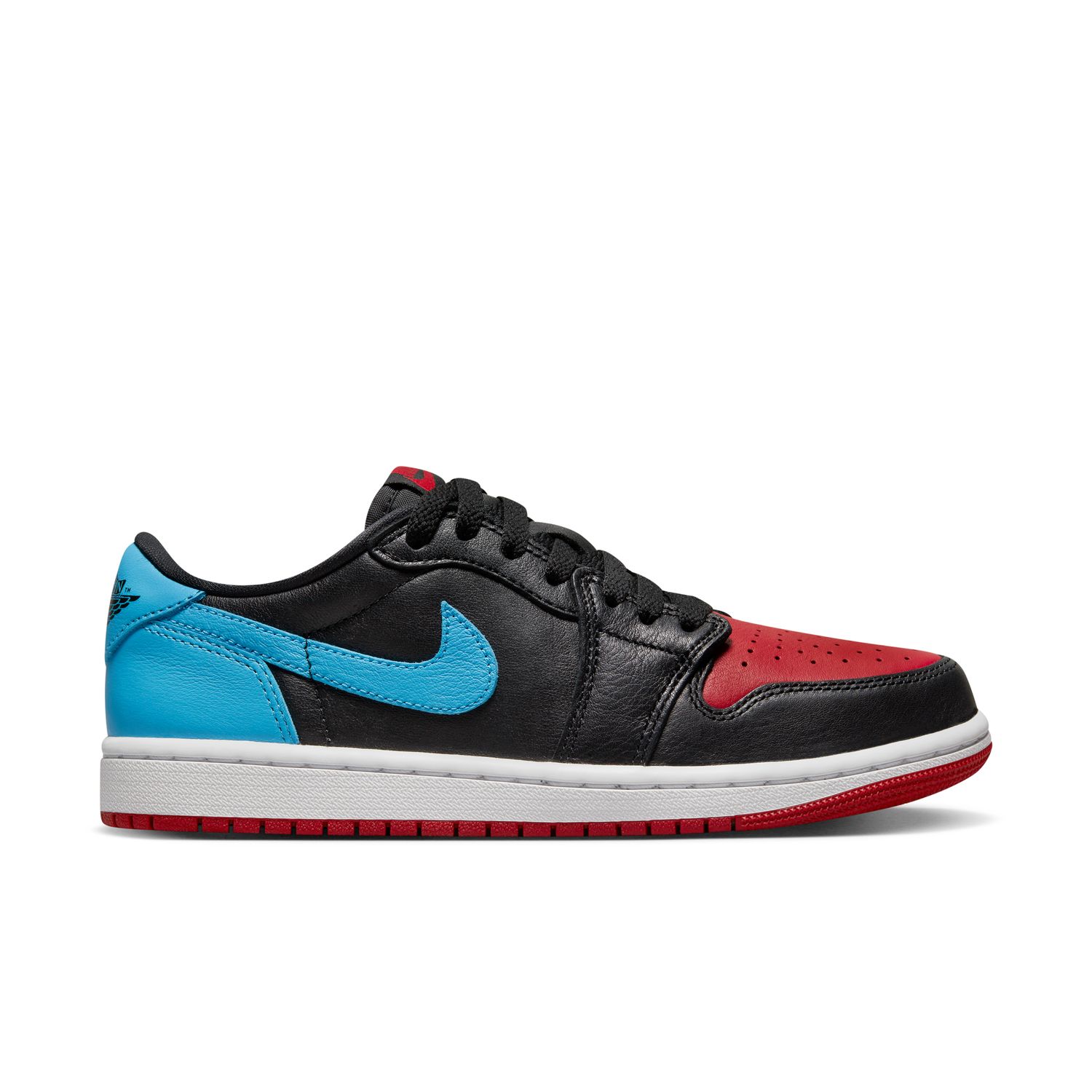 Air Jordan 1 Low OG "UNC to CHI" Wmns - Dámské - Tenisky Jordan - Černé - CZ0775-046 - Velikost: 37.5