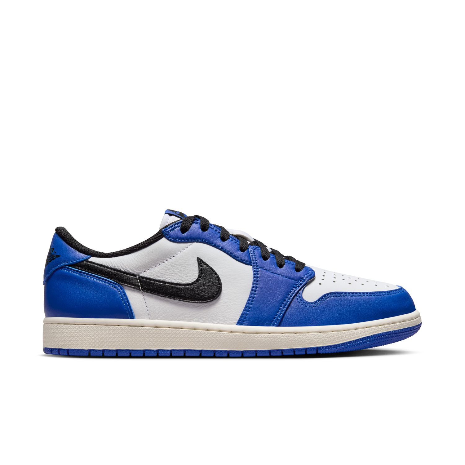Air Jordan 1 Low "Game Royal" - Pánské - Tenisky Jordan - Bílé - CZ0790-140 - Velikost: 48.5