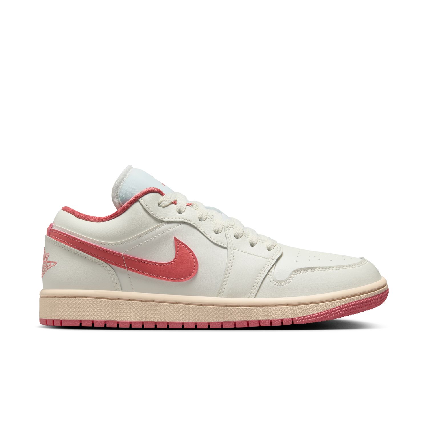 Air Jordan 1 Low "Pink Salt" Wmns - Dámské - Tenisky Jordan - Bílé - DC0774-109 - Velikost: 44.5