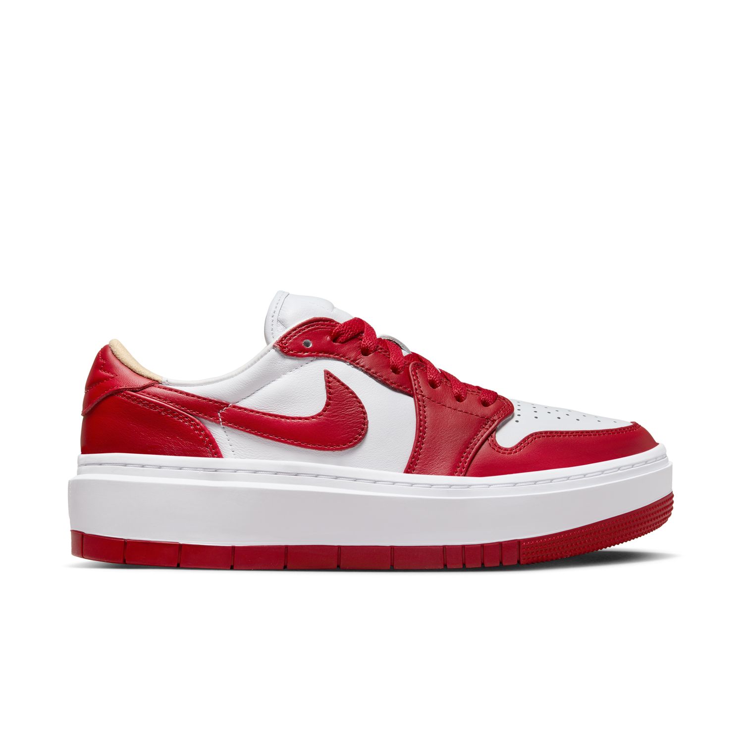 Air Jordan 1 Elevate Low "Fire Red" Wmns - Dámské - Tenisky Jordan - Bílé - DH7004-116 - Velikost: 42.5