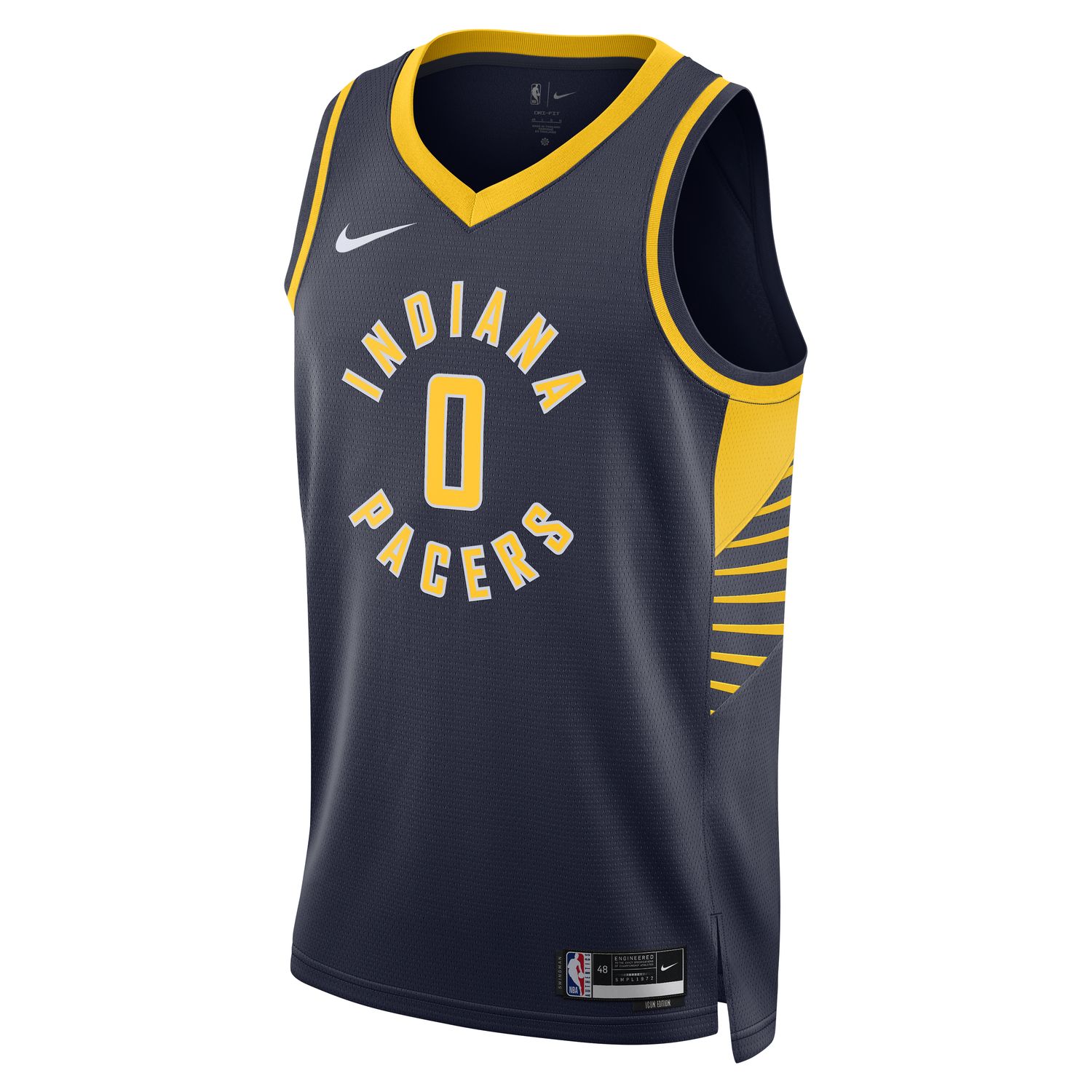 Nike Dri-FIT NBA Indiana Pacers Icon Edition 2022/23 Swingman Jersey - Pánské - Dres Nike - Modré - DN2007-424 - Velikost: 2XL