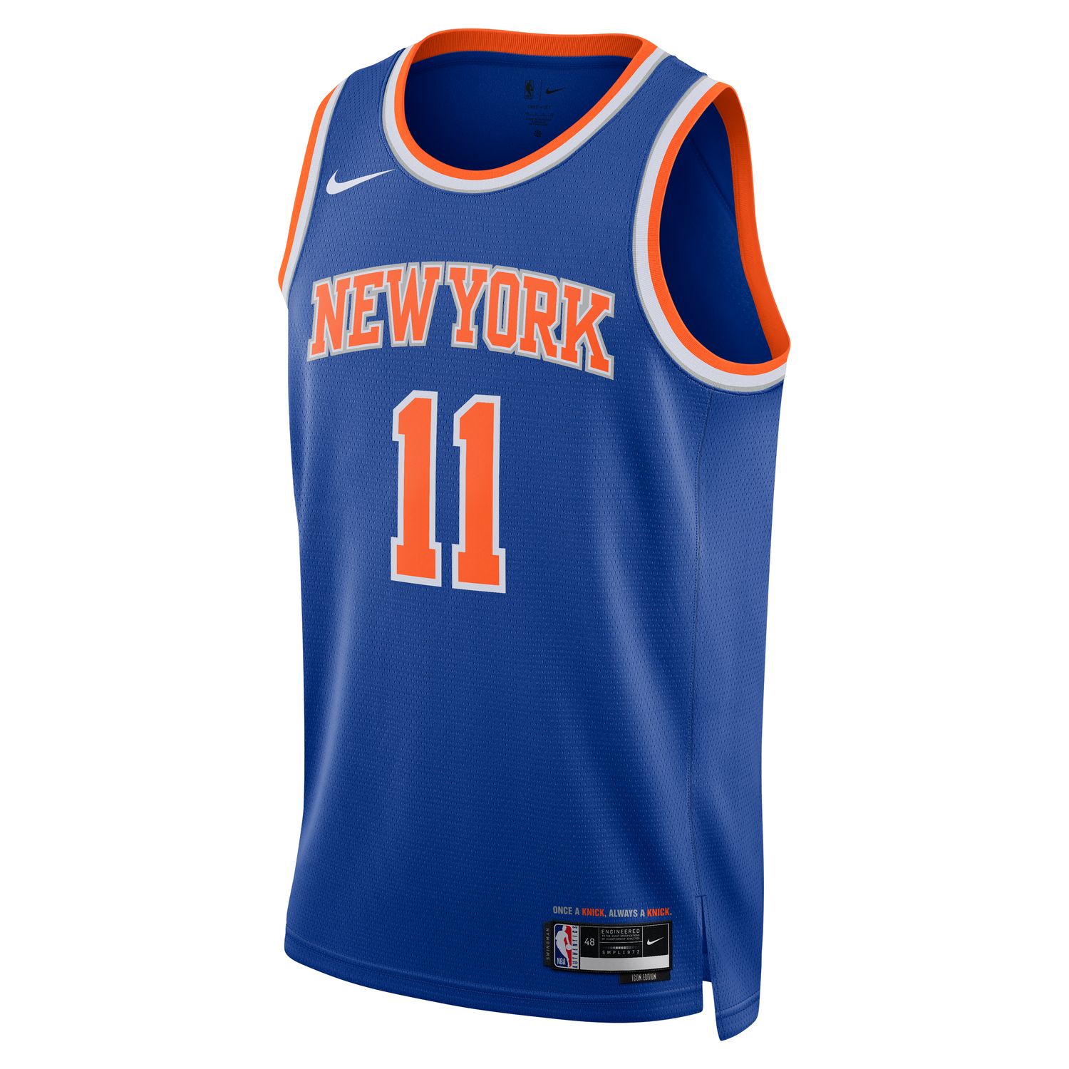 Nike Dri-FIT NBA New York Knicks Icon Edition 2022/23 Swingman Jersey - Pánské - Dres Nike - Modré - DN2015-498 - Velikost: XL