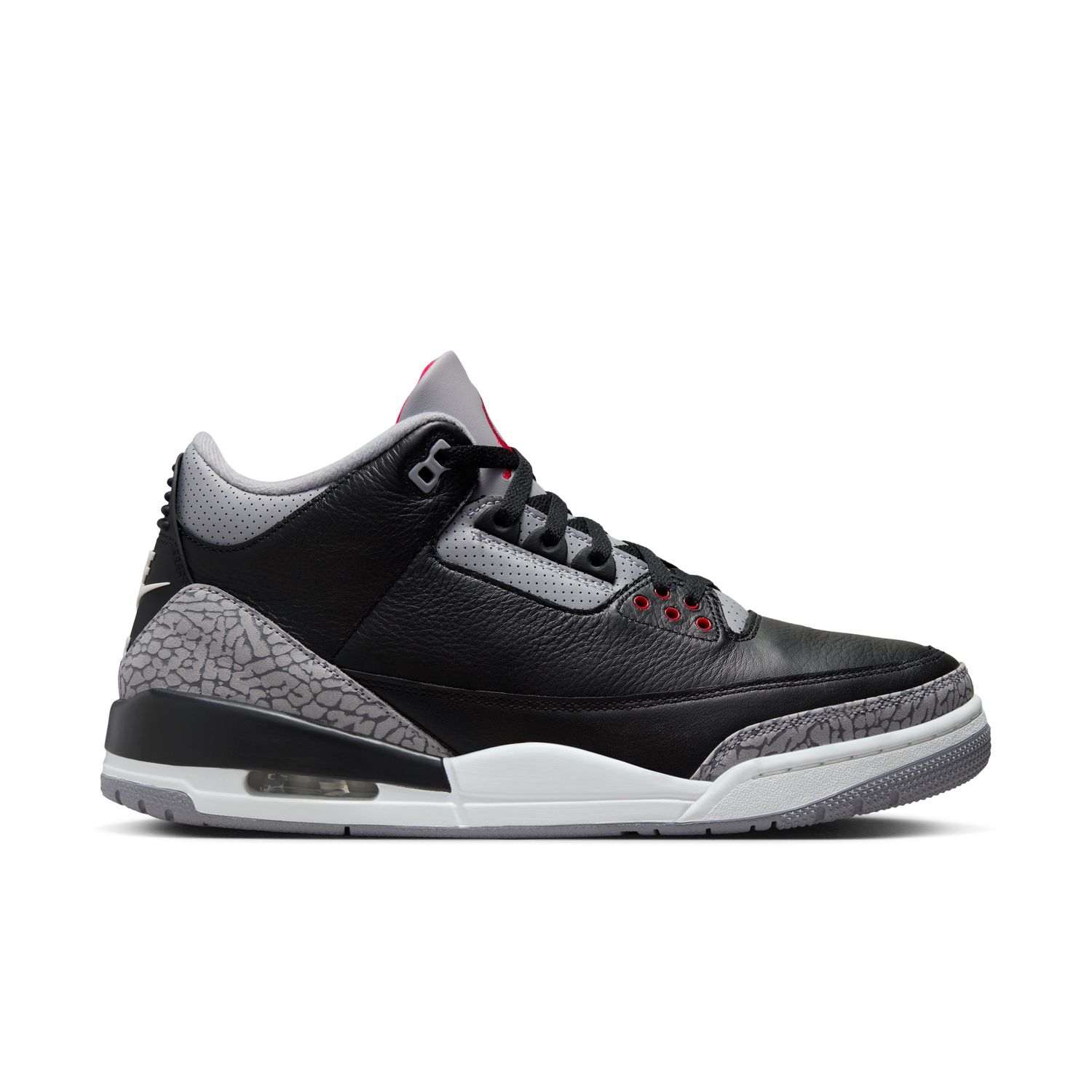 Air Jordan 3 Retro "Black Cement" - Pánské - Tenisky Jordan - Černé - DN3707-010 - Velikost: 39