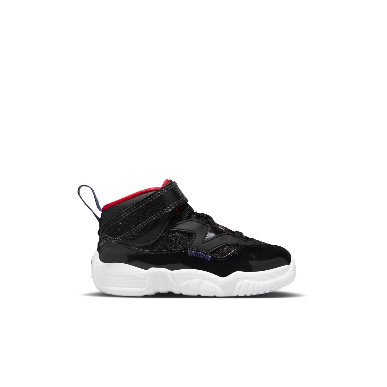 Air Jordan Jumpman Two Trey "Black Dark Concord" (TD) - Dětské - Tenisky Jordan - Černé - DQ8433-001 - Velikost: 17