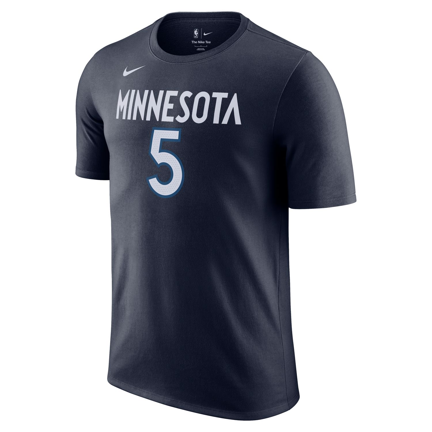 Nike NBA Minnesota Timberwolves Tee College Navy - Pánské - Triko Nike - Modré - DR6387-425
