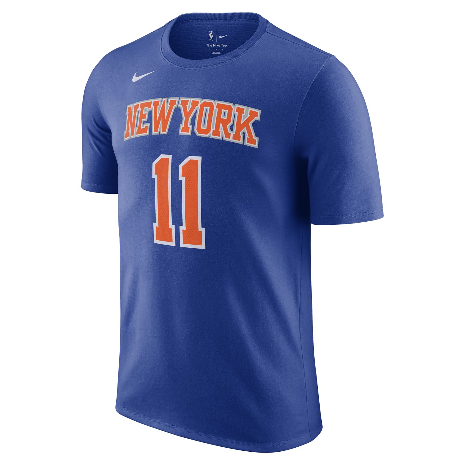 Levně Nike NBA New York Knicks Tee Rush Blue - Pánské - Triko Nike - Modré - DR6389-400