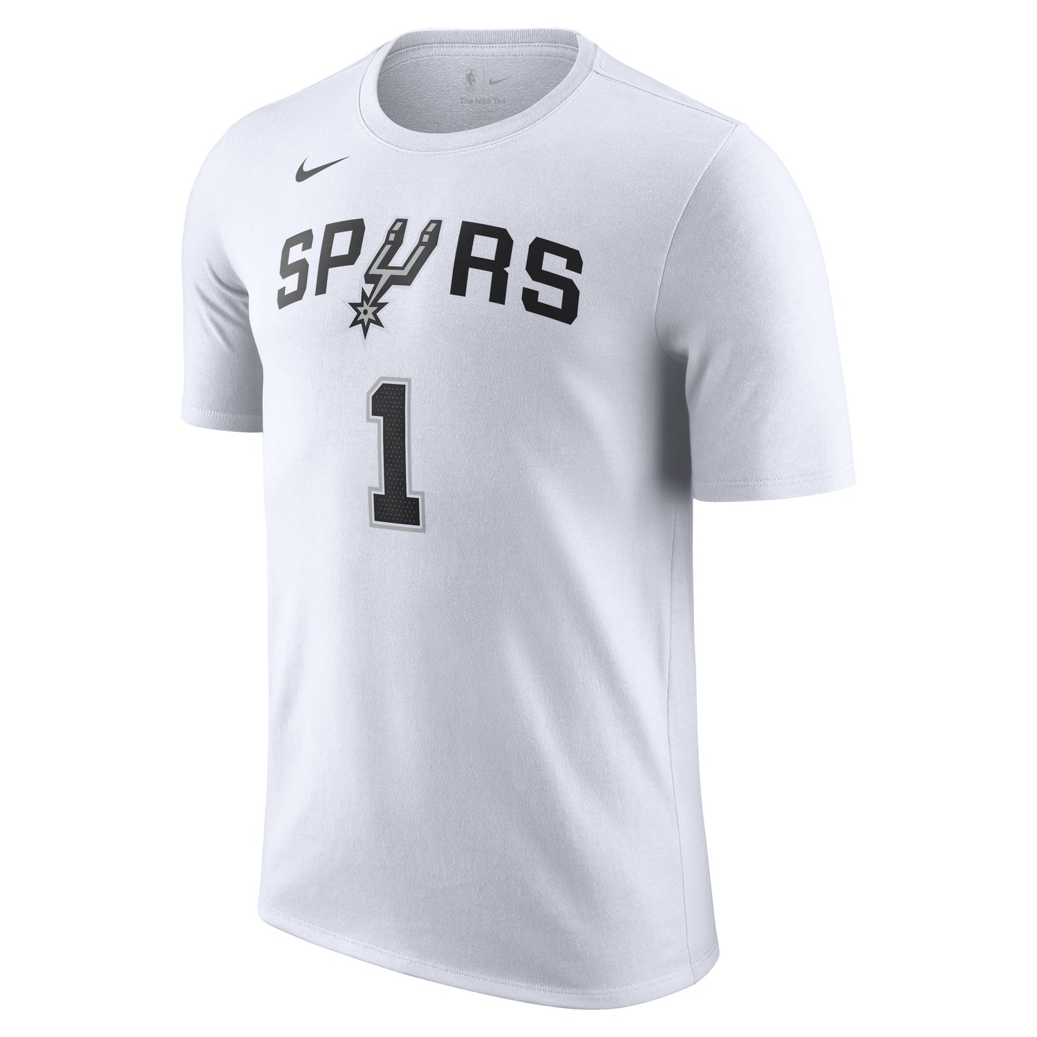 Nike NBA San Antonio Spurs Tee White - Pánské - Triko Nike - Bílé - DR6397-102 - Velikost: 2XL