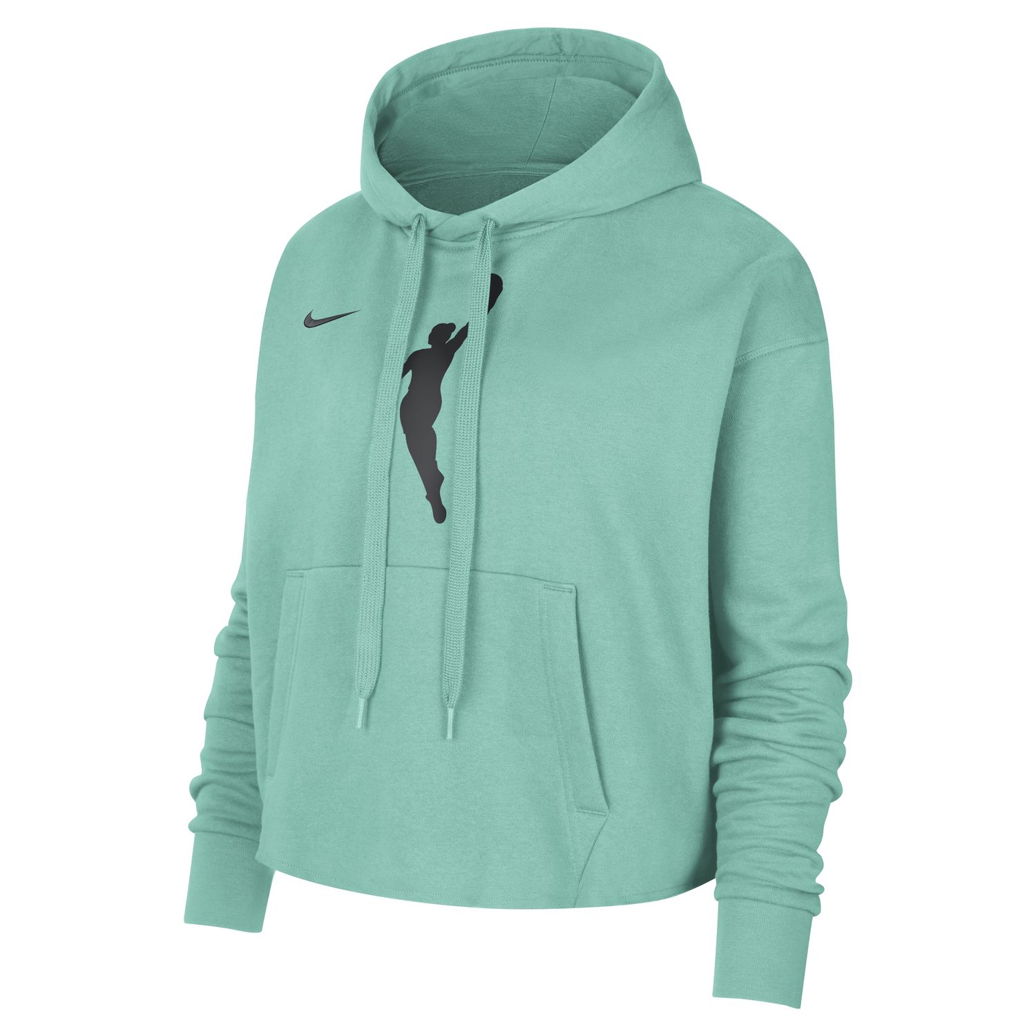Nike WNBA Team 13 Courtside Wmns Cropped Pullover Hoodie Mint - Dámské - Mikina Nike - Zelené - DV6450-305 - Velikost: 2XL