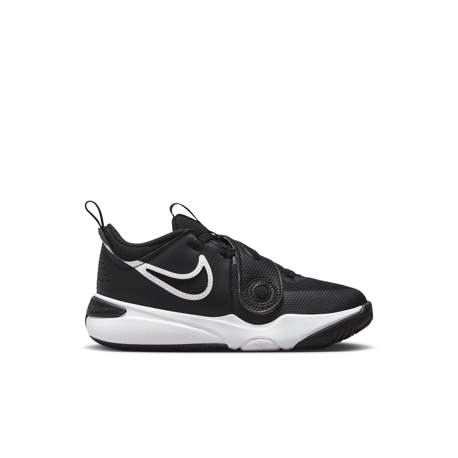 Nike Team Hustle D 11 "Black White" (PS) - Dětské - Tenisky Nike - Černé - DV8994-002 - Velikost: 31.5