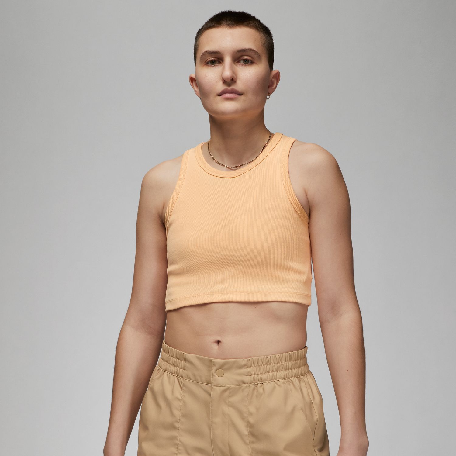 Jordan Wmns Tank Top Celestail Gold - Dámské - Tílko Jordan - Žluté - DX4700-251 - Velikost: XS