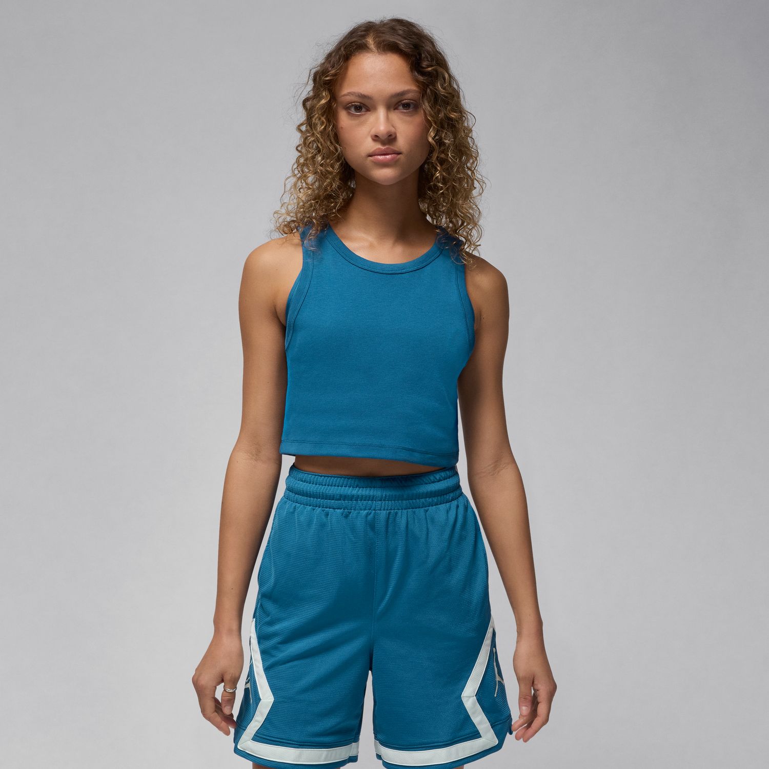 Jordan Wmns Tank Top Industrial Blue - Dámské - Tílko Jordan - Modré - DX4700-457 - Velikost: L