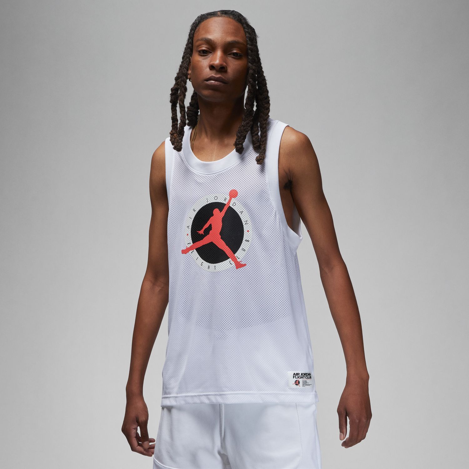 Jordan Flight MVP Mesh Jersey White - Pánské - Dres Jordan - Bílé - DX9728-100