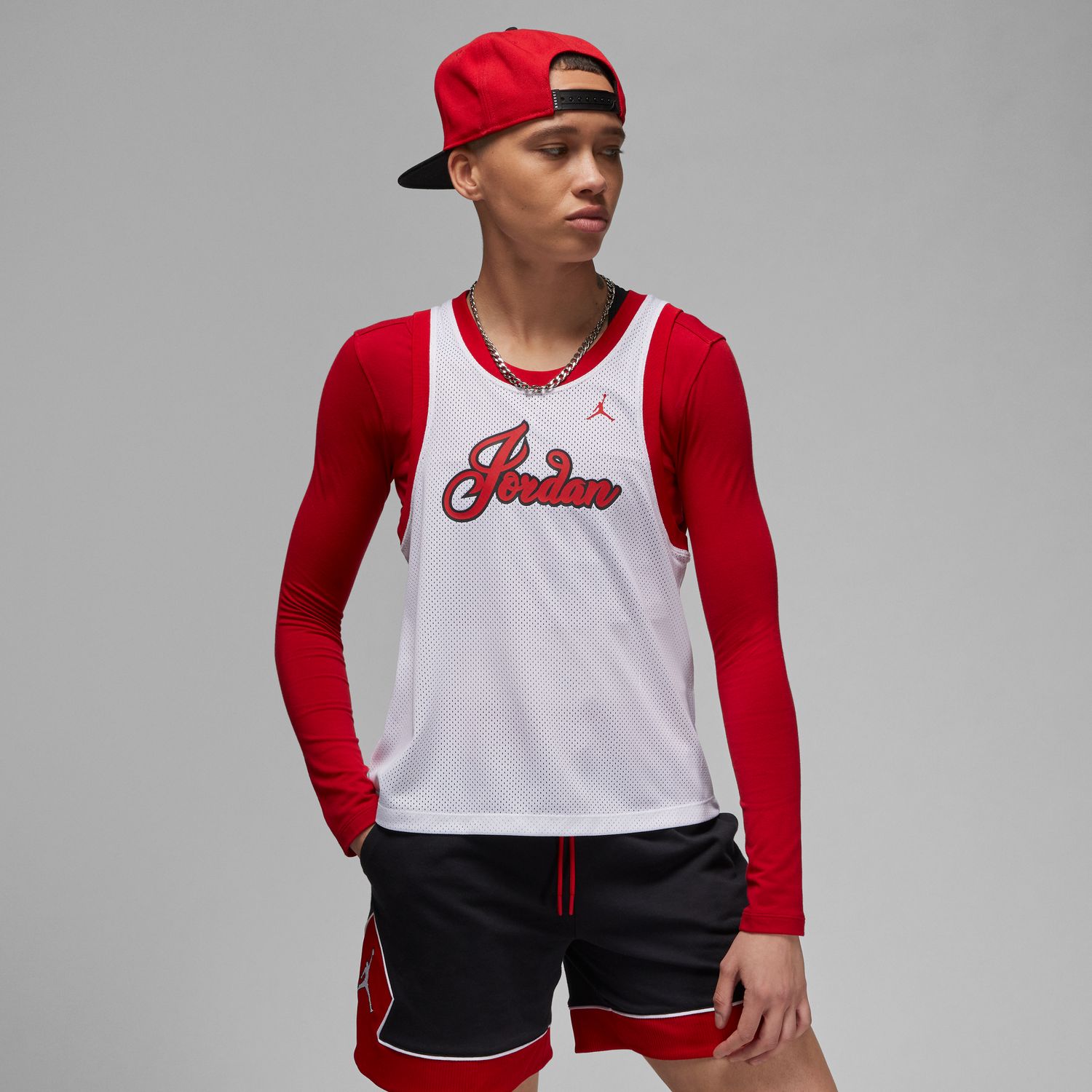 Levně Jordan Jersey 23 Wmns Tank White - Dámské - Dres Jordan - Bílé - DZ3369-100