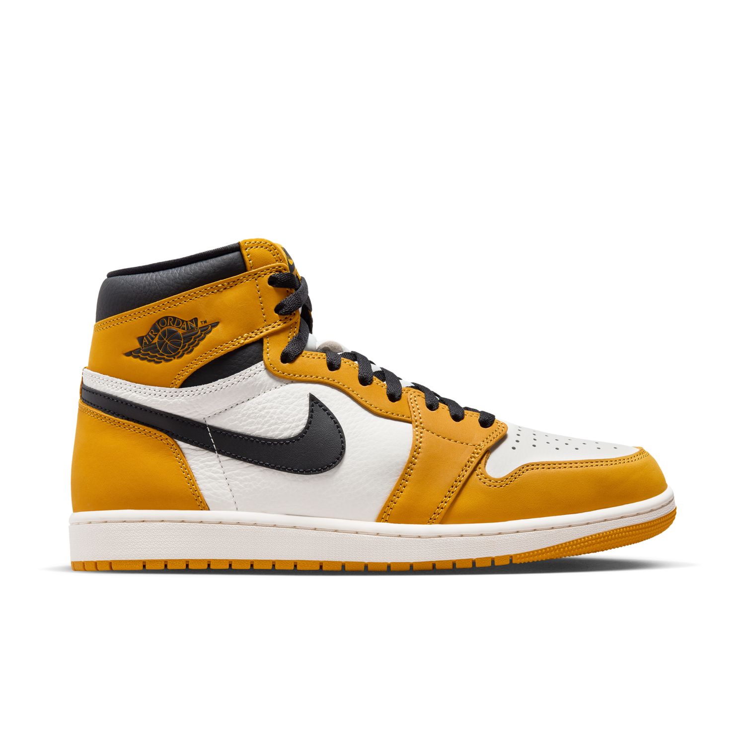 Levně Air Jordan 1 Retro High OG "Yellow Ochre" - Pánské - Tenisky Jordan - Žluté - DZ5485-701
