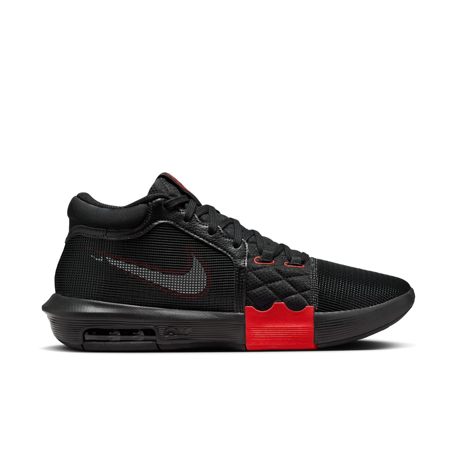 Nike LeBron Witness 8 "Black University Red" - Pánské - Tenisky Nike - Černé - FB2239-005 - Velikost: 38.5