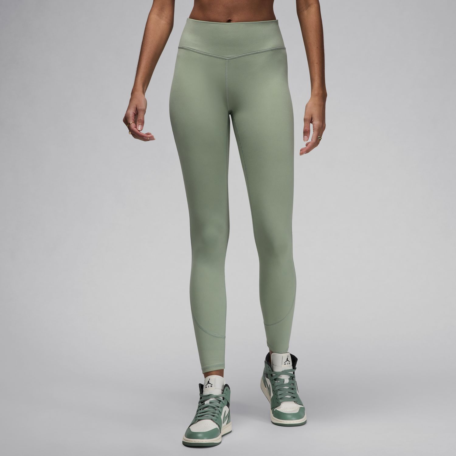 Jordan Sport Wmns Leggings Jade Smoke - Dámské - Legíny Jordan - Zelené - FB4620-304 - Velikost: L