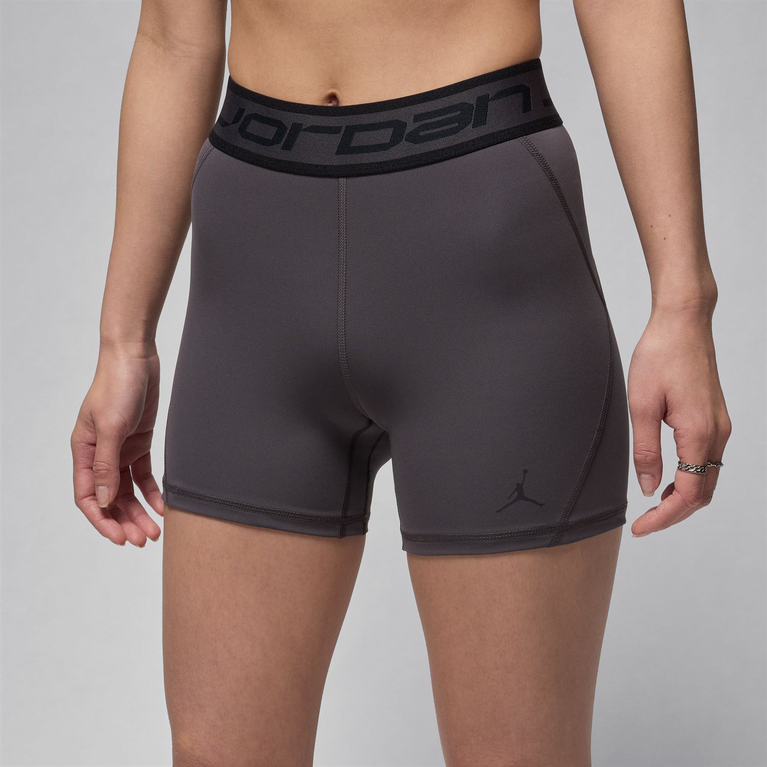 Jordan Sport Wmns Leggings Shortie Thunder Grey - Dámské - Kraťasy Jordan - Šedé - FB4623-082 - Velikost: L