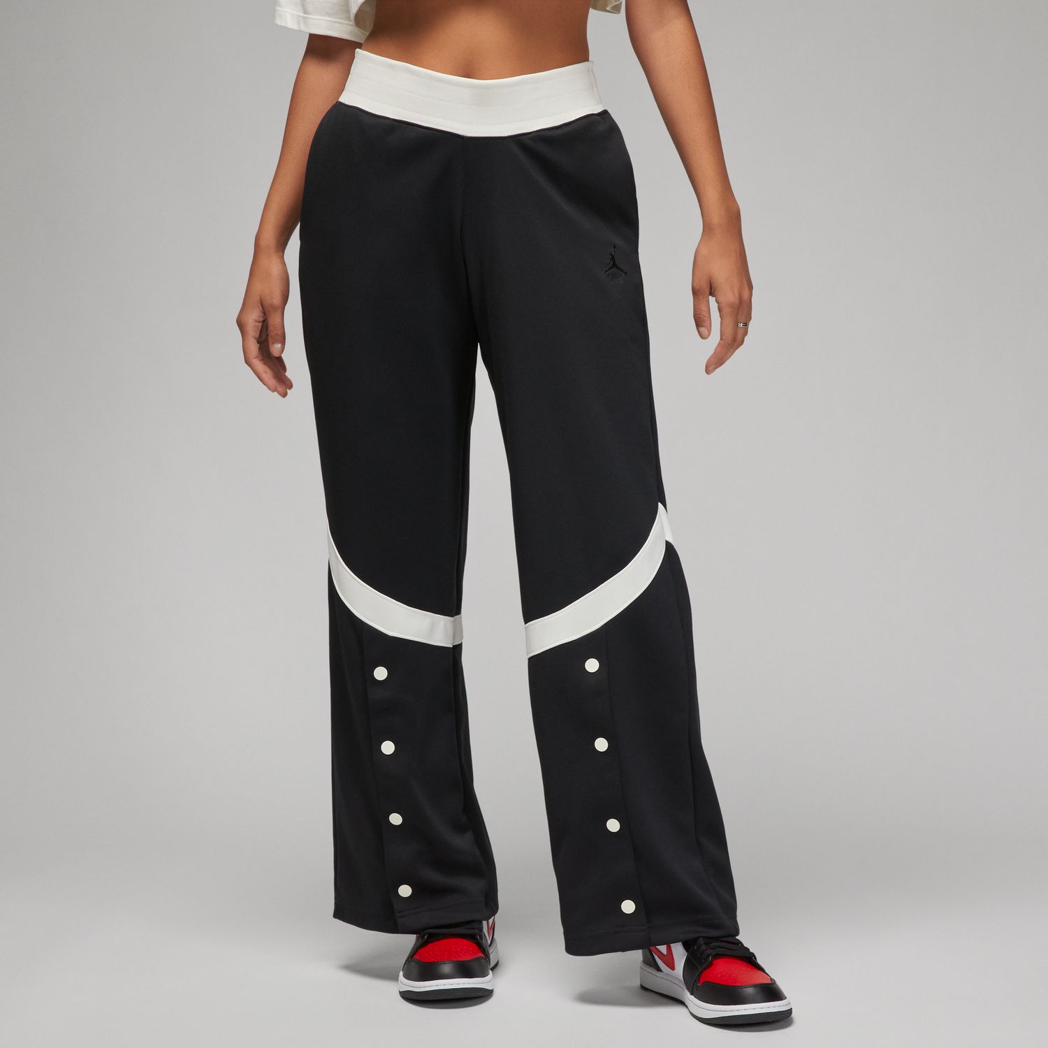 Jordan Itage Wmns Suit Pants Black - Dámské - Kalhoty Jordan - Černé - FB5119-010 - Velikost: L