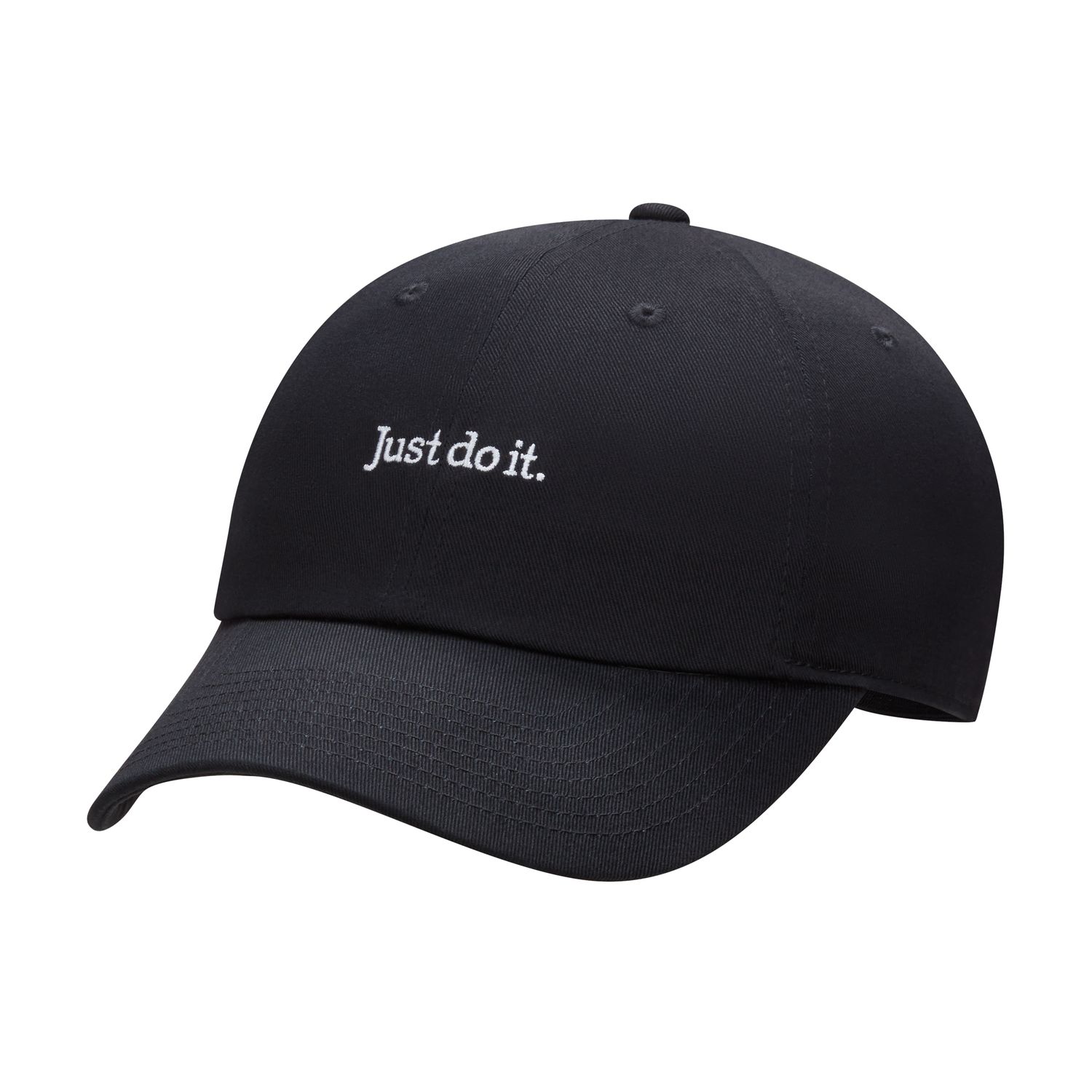 Nike Club Unstructured JDI Cap Black - Unisex - Kšiltovka Nike - Černé - FB5370-010 - Velikost: L/XL