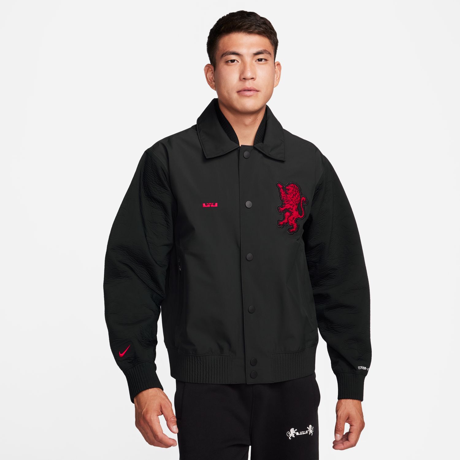 Nike Storm-FIT ADV LeBron Jacket - Pánské - Bunda Nike - Černé - FB7125-010 - Velikost: 2XL