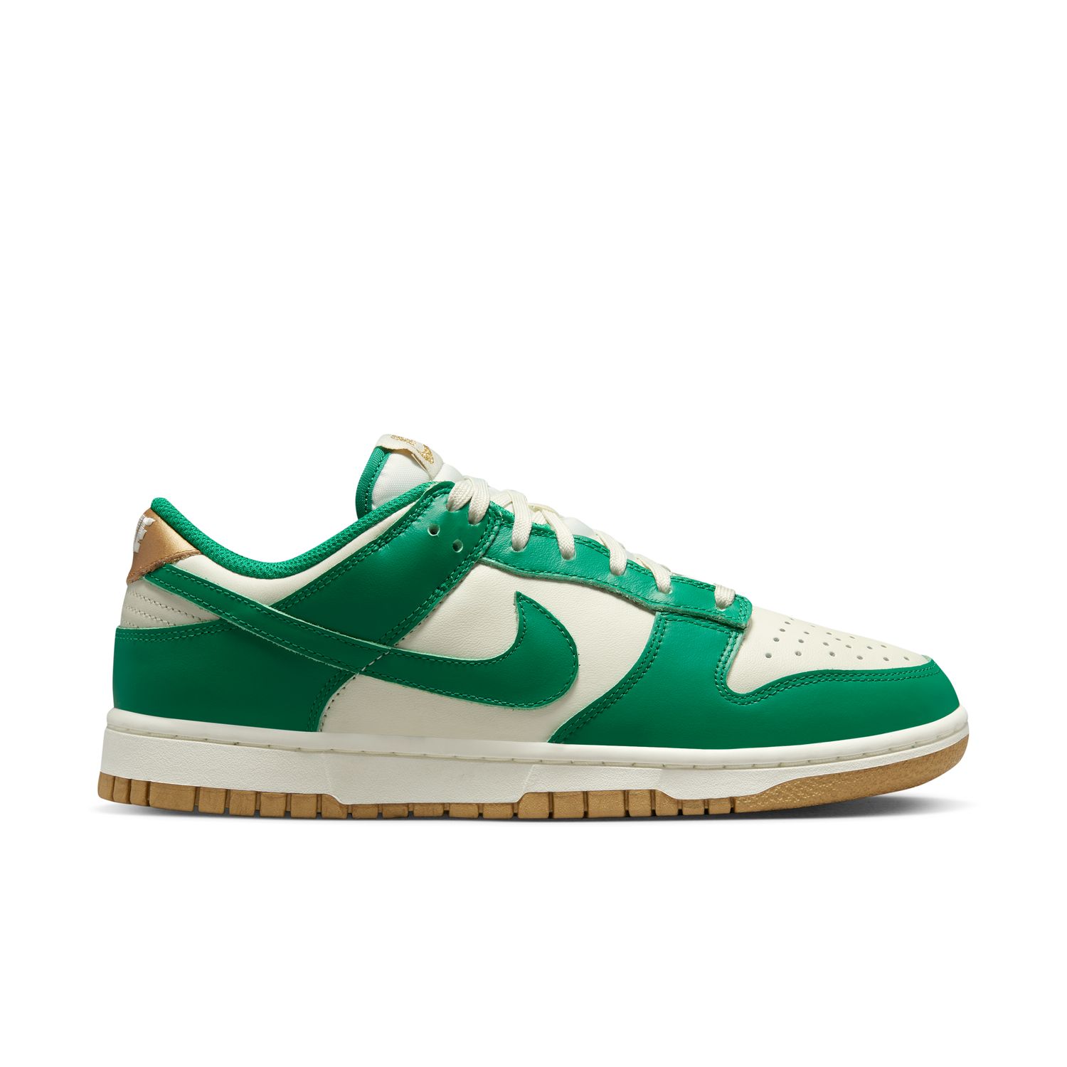 Nike Dunk Low "Malachite University Gold" Wmns - Dámské - Tenisky Nike - Bílé - FB7173-131 - Velikost: 36.5