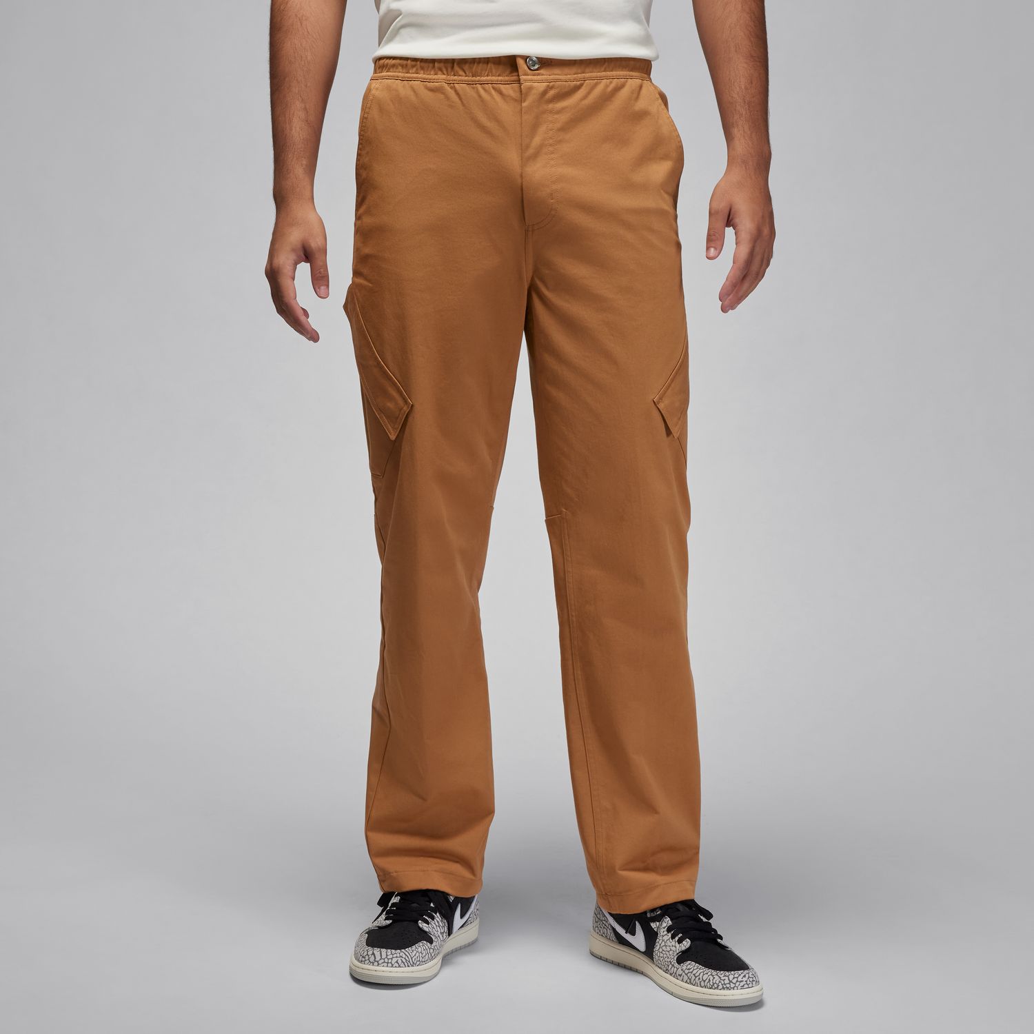 Jordan Essentials Chicago Pants Legend Brown - Pánské - Kalhoty Jordan - Hnědé - FB7305-231 - Velikost: 2XL