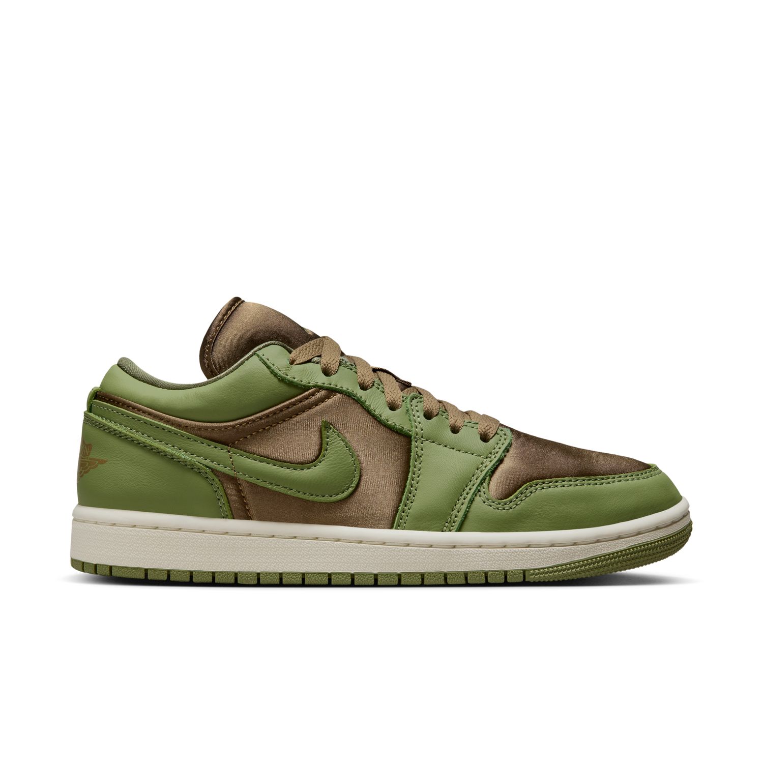 Air Jordan 1 Low SE "Brown Kelp" Wmns - Dámské - Tenisky Jordan - Zelené - FB9893-300 - Velikost: 40.5