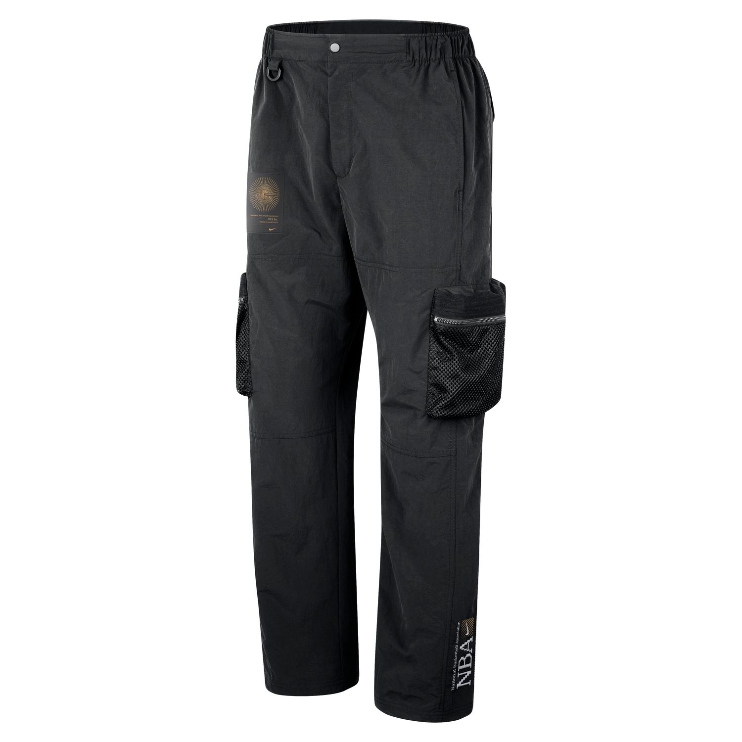 Nike Team 31 Premium Cargo Pants - Pánské - Kalhoty Nike - Černé - FD8463-010 - Velikost: XL