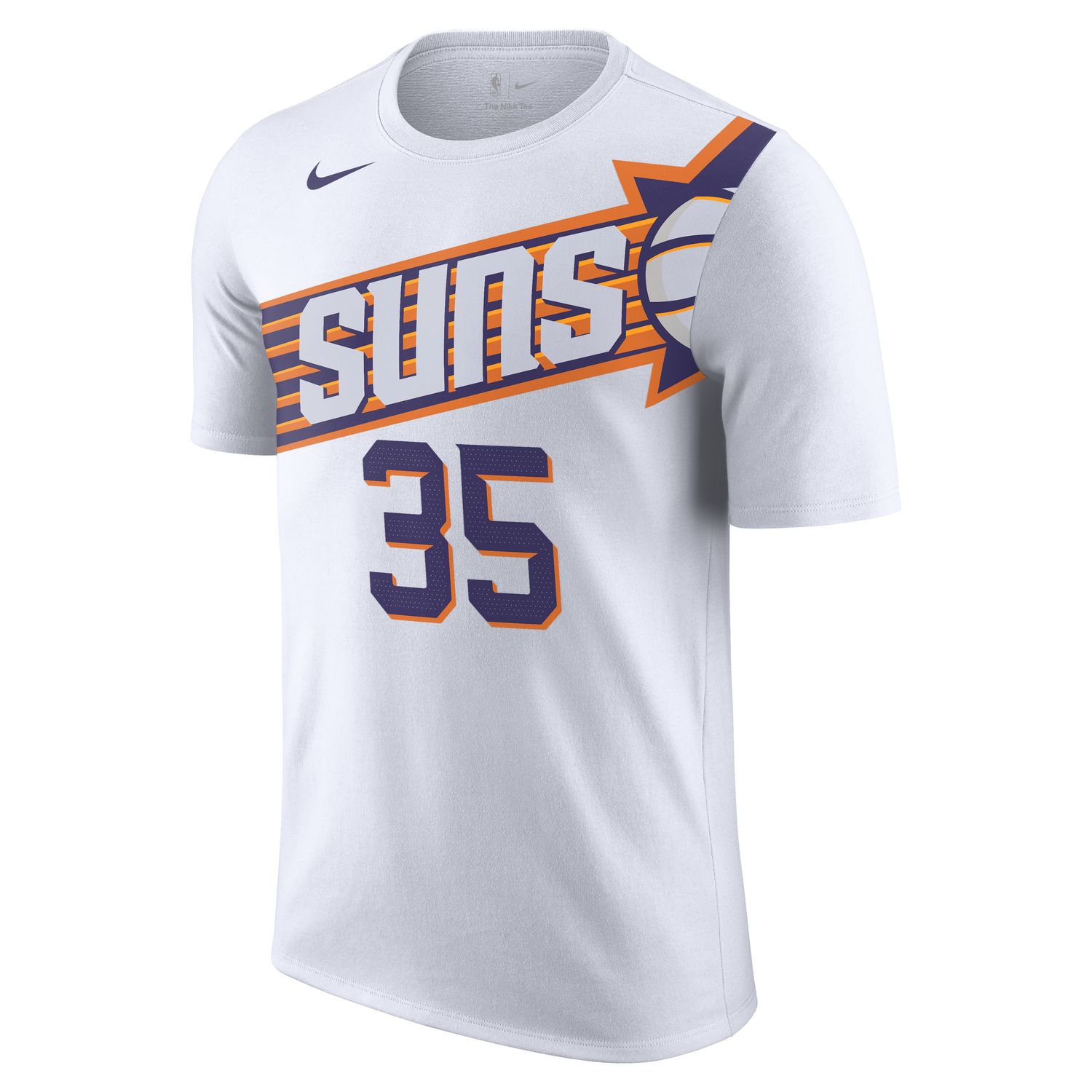Nike Devin Booker Phoenix Suns Essentials Tee White - Pánské - Triko Nike - Bílé - FD9807-101 - Velikost: 2XL