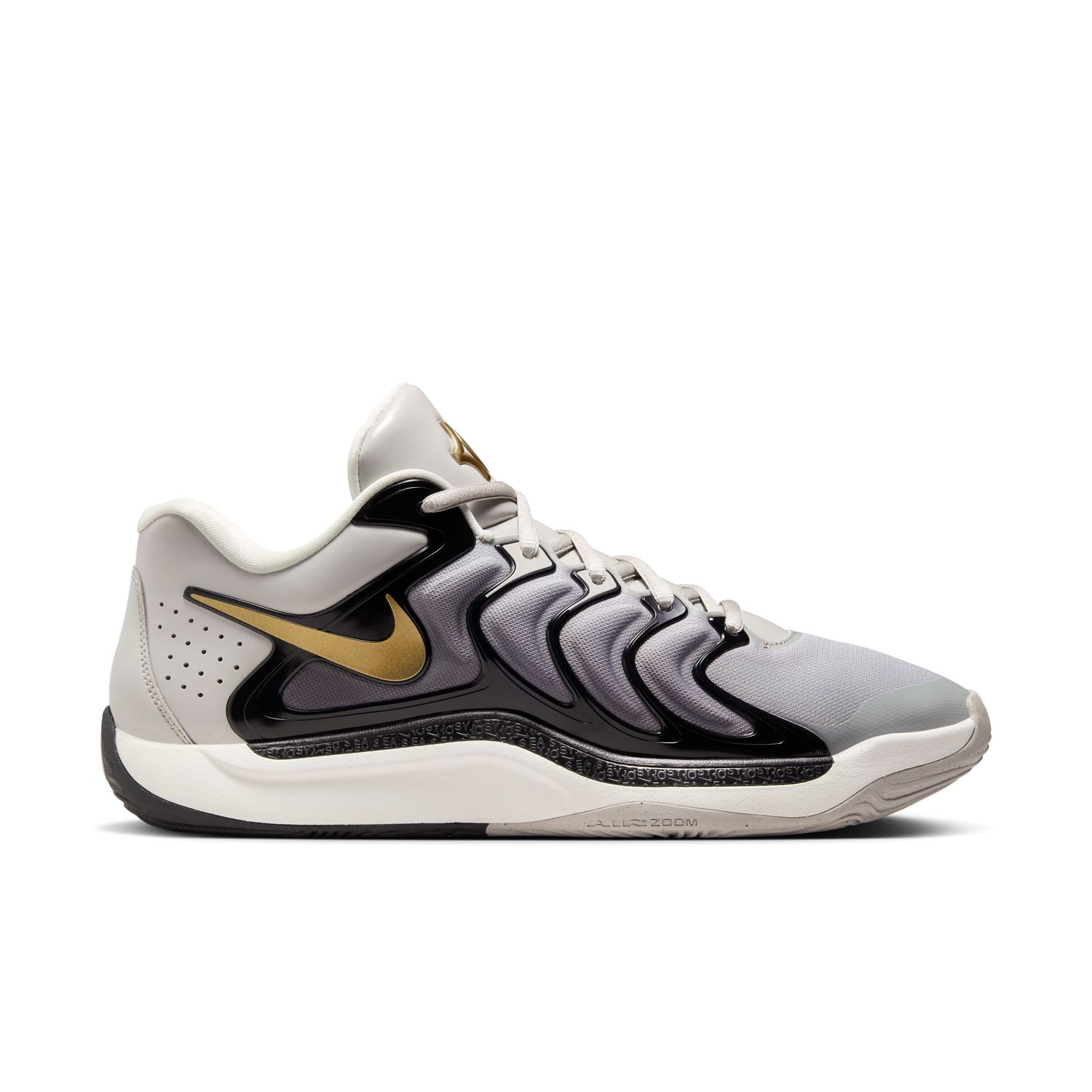 Nike KD17 "Light Iron Ore Metallic Gold" - Pánské - Tenisky Nike - Šedé - FJ9487-003 - Velikost: 52.5