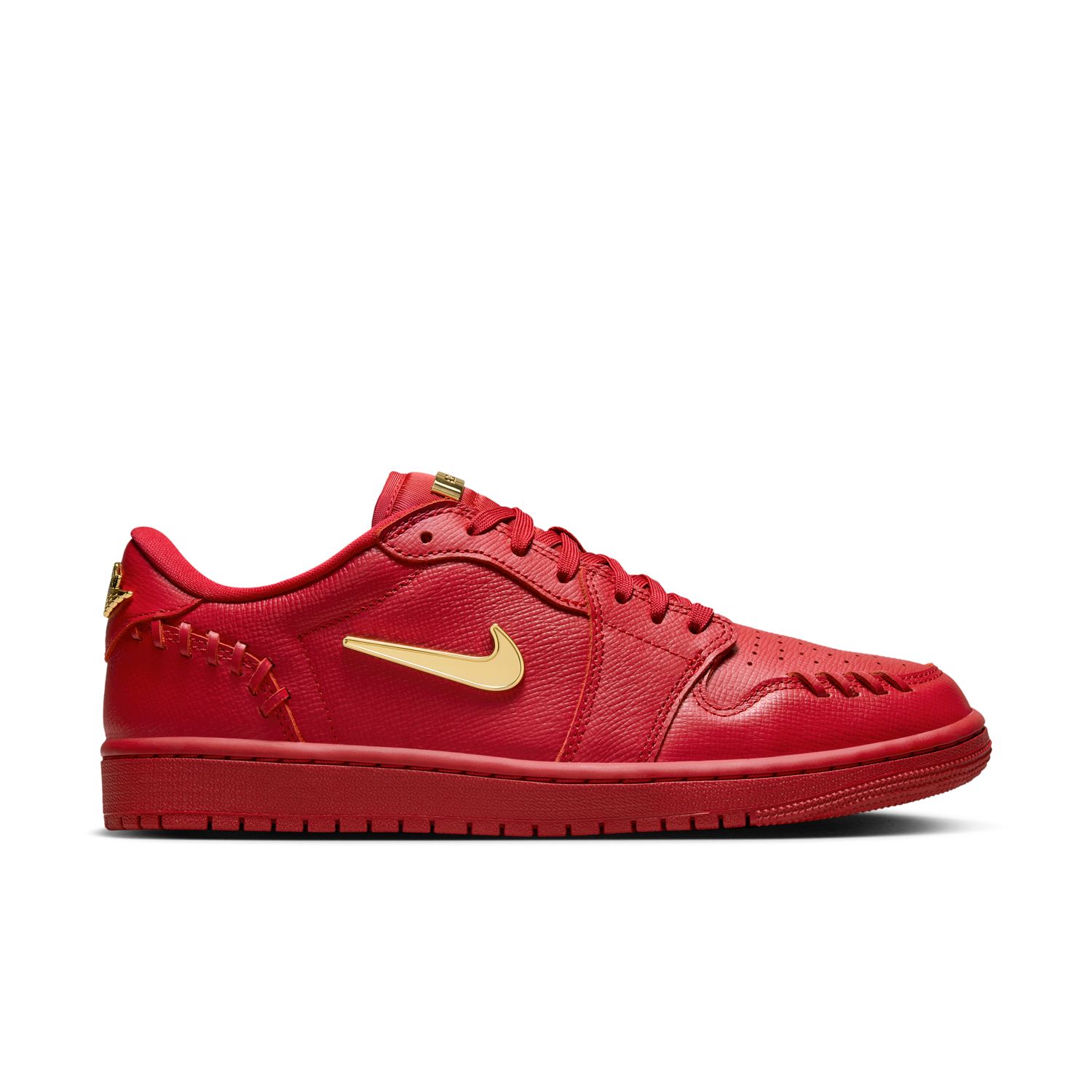 Air Jordan 1 Low Method Of Make "Gym Red Metallic Gold" Wmns - Dámské - Tenisky Jordan - Červené - FN5032-607 - Velikost: 40.5