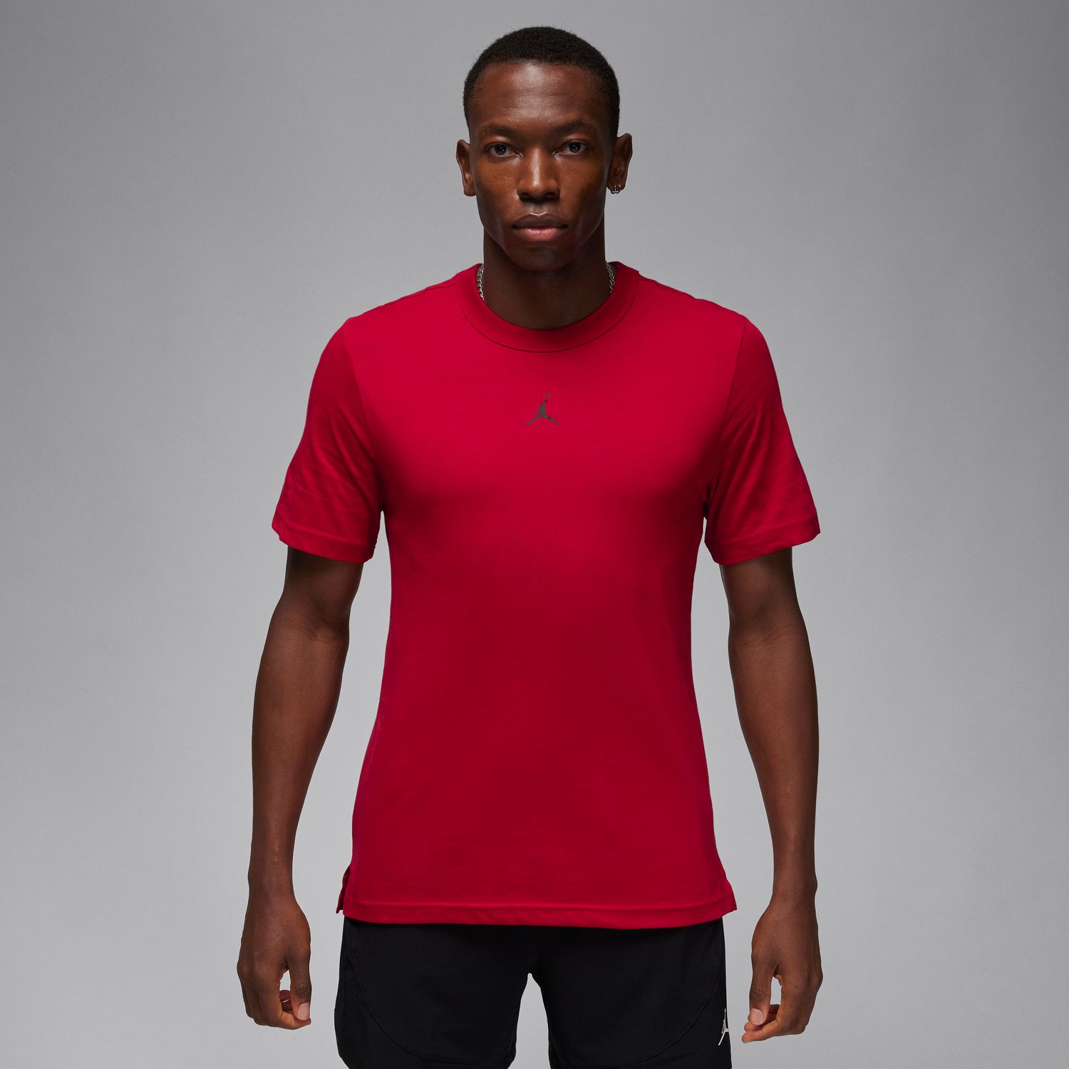 Jordan Dri-FIT Sport Performance Tee Gym Red - Pánské - Triko Jordan - Červené - FN5829-687 - Velikost: S