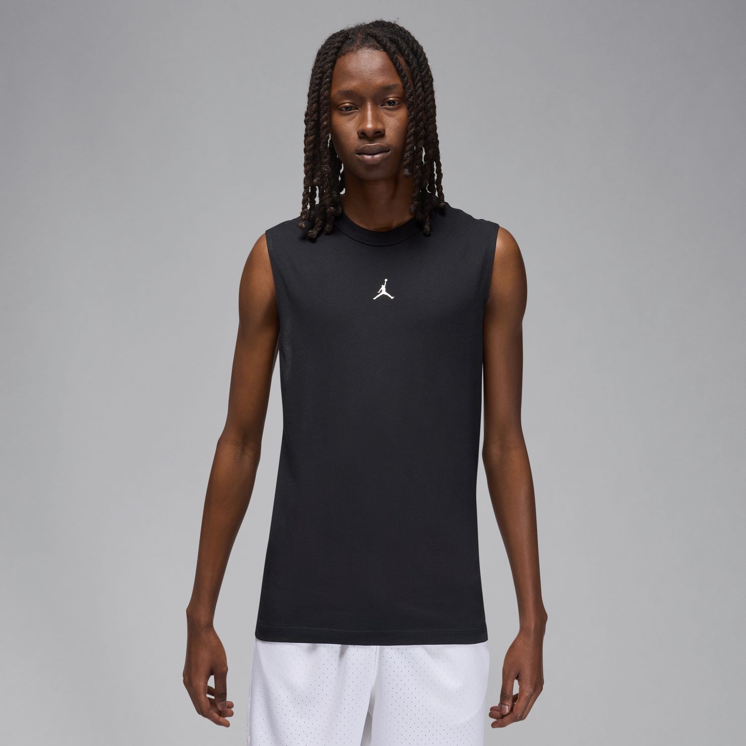 Jordan Sport Dri-FIT Sleeveless Top Black - Pánské - Dres Jordan - Černé - FN5856-010 - Velikost: S