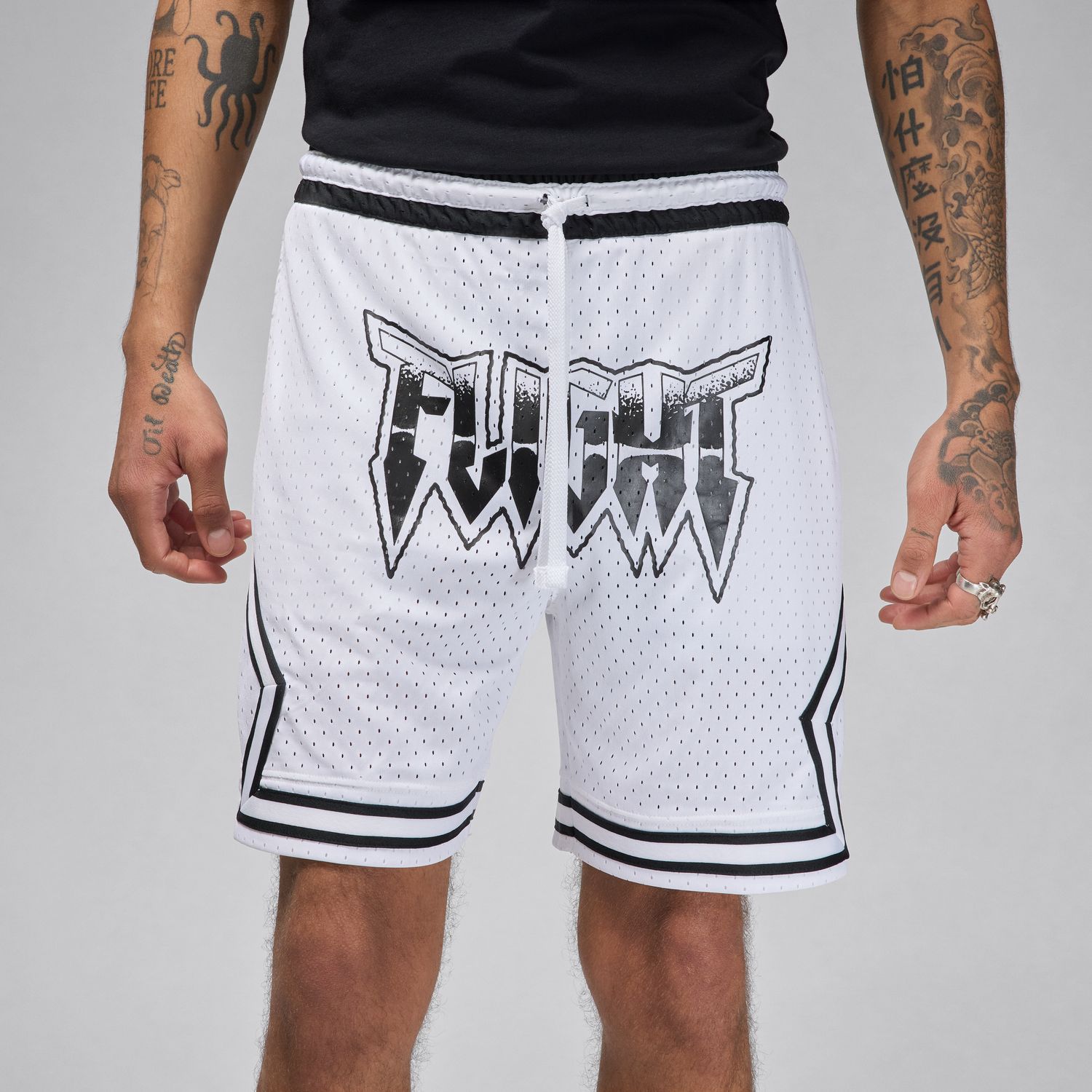 Jordan Dri-FIT Sport Diamond Shorts White - Pánské - Kraťasy Jordan - Bílé - FN5869-100 - Velikost: XL