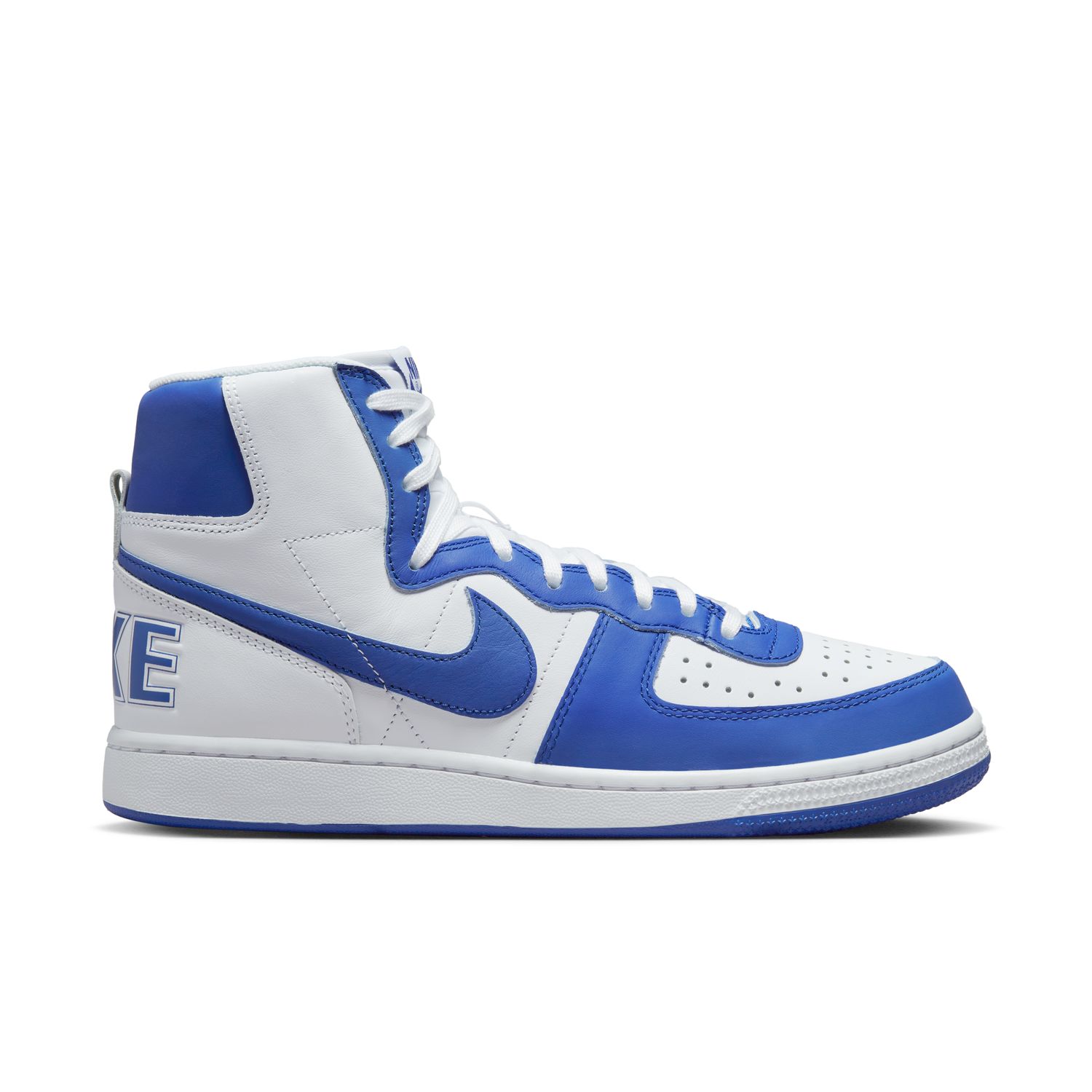 Nike Terminator High "Game Royal" - Pánské - Tenisky Nike - Bílé - FN6836-100 - Velikost: 45.5